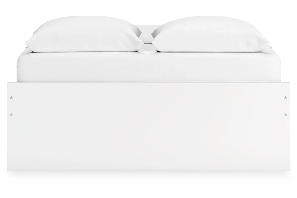 Onita White Queen Platform Base Bed - Image 6