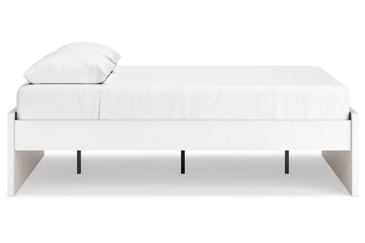 Onita White Queen Platform Base Bed - Image 8