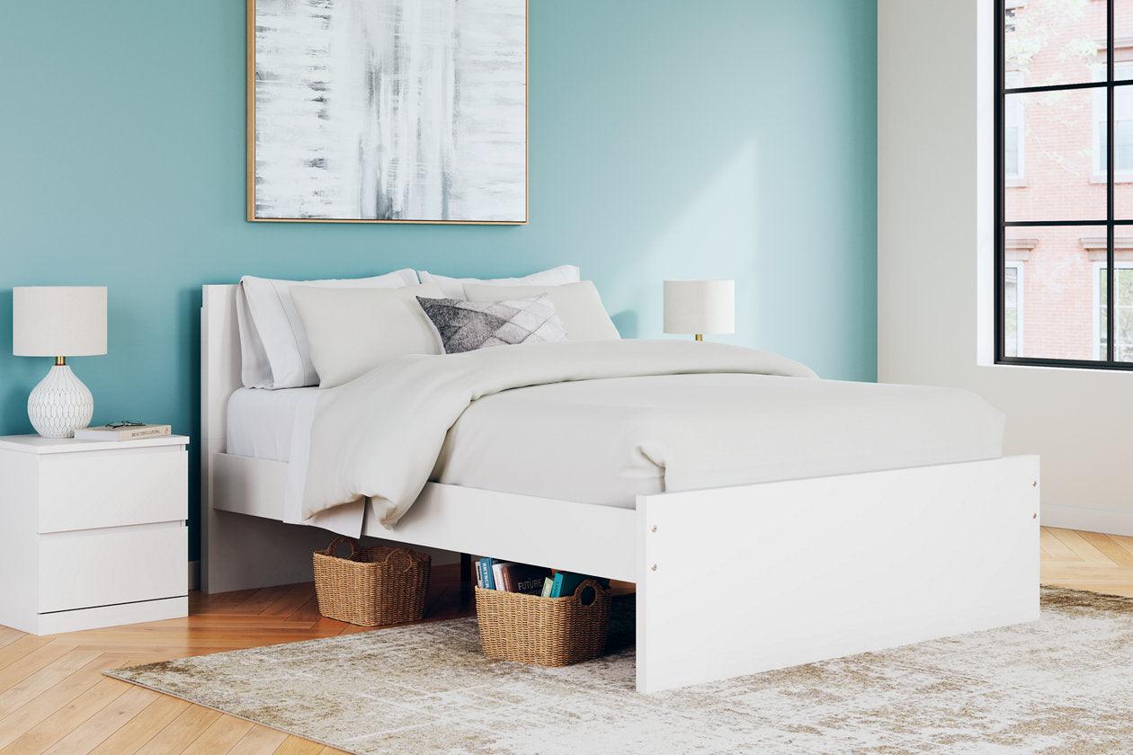 Onita White Queen Platform Bed - Image 2