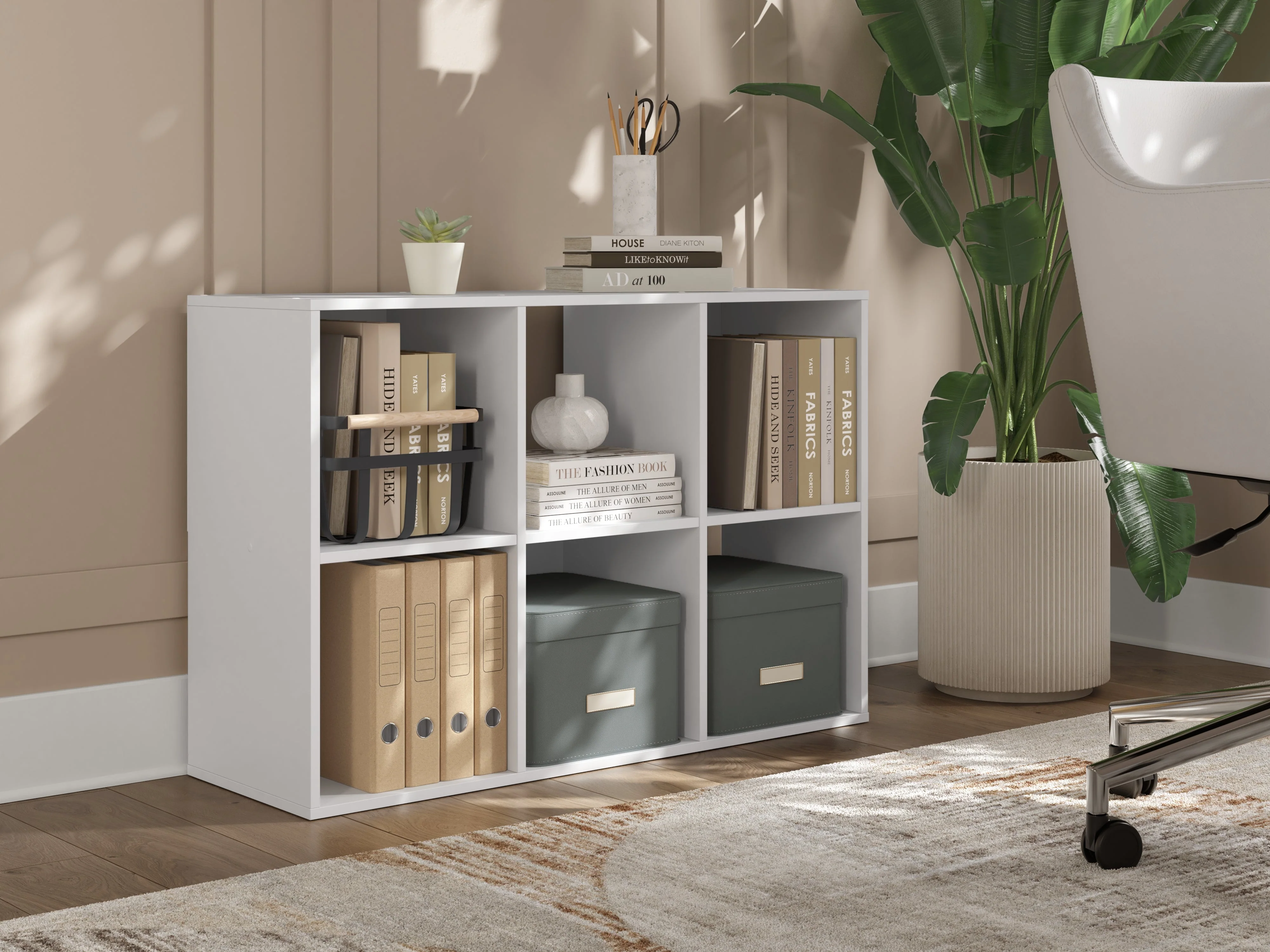 Onita White Six Cube Organizer - Image 9
