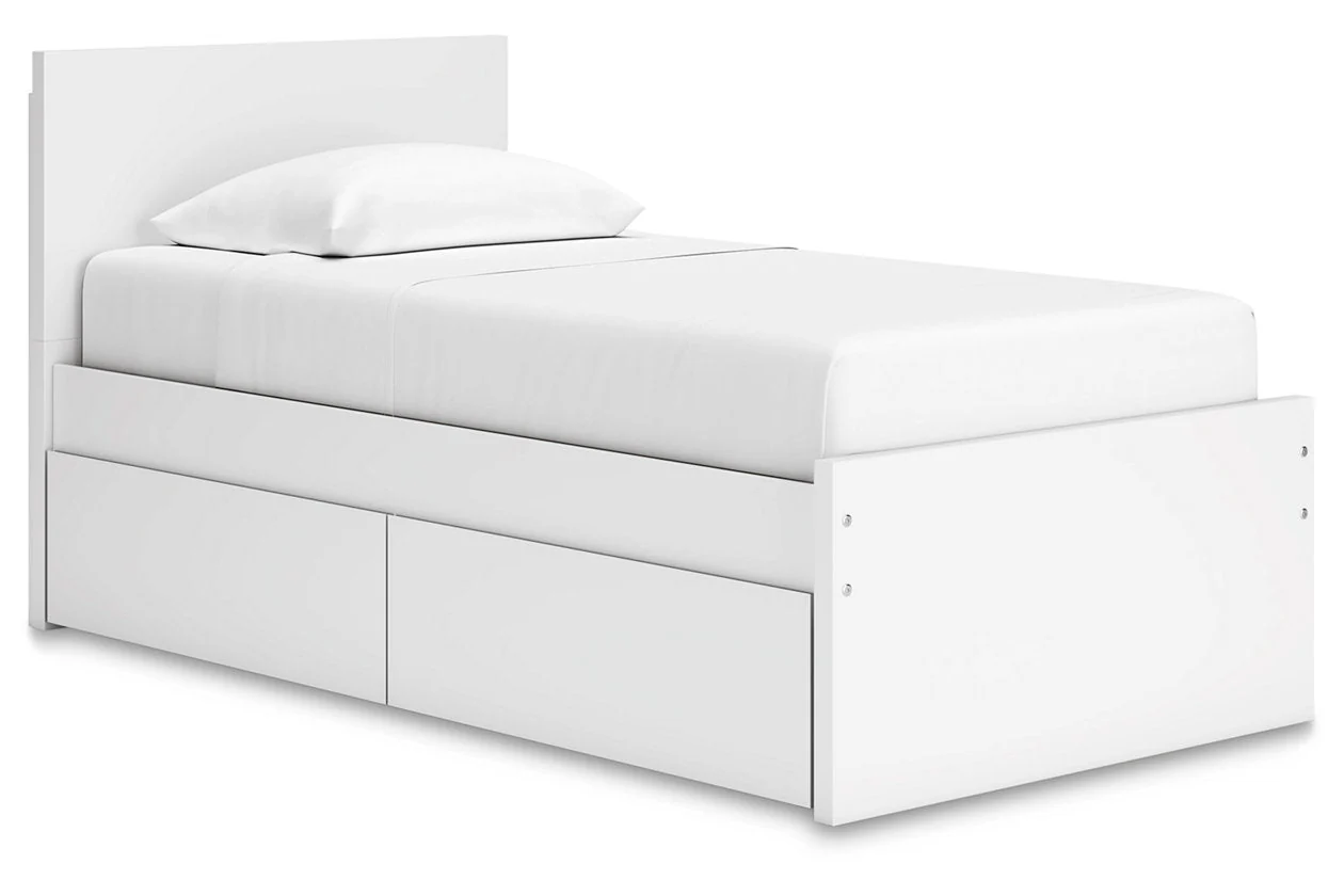 Onita White Youth Storage Platform Bedroom Set with 2 Drawers - Image 27