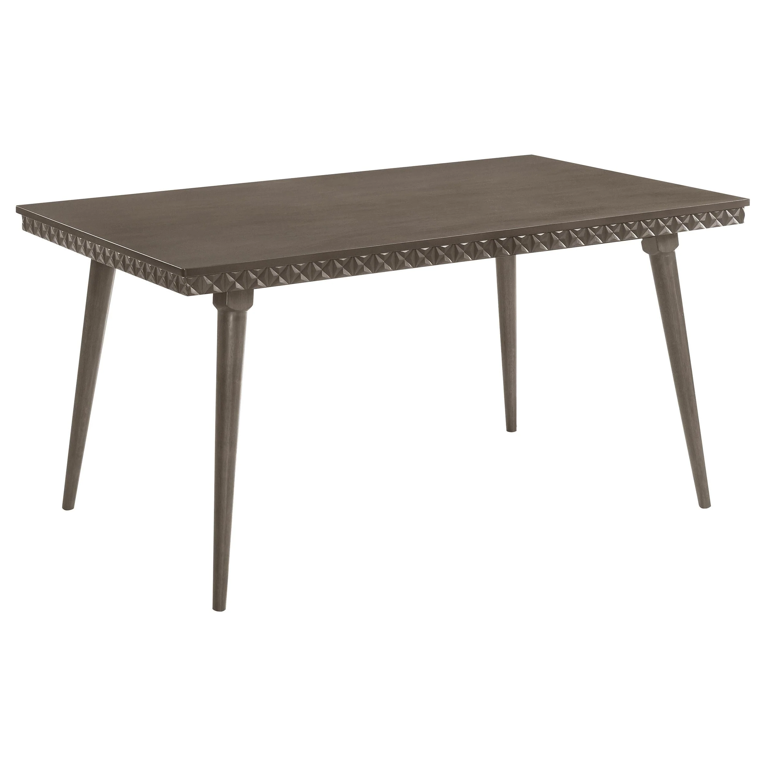 Onslow Dark Brown Rectangular Wood Dining Table - Image 2