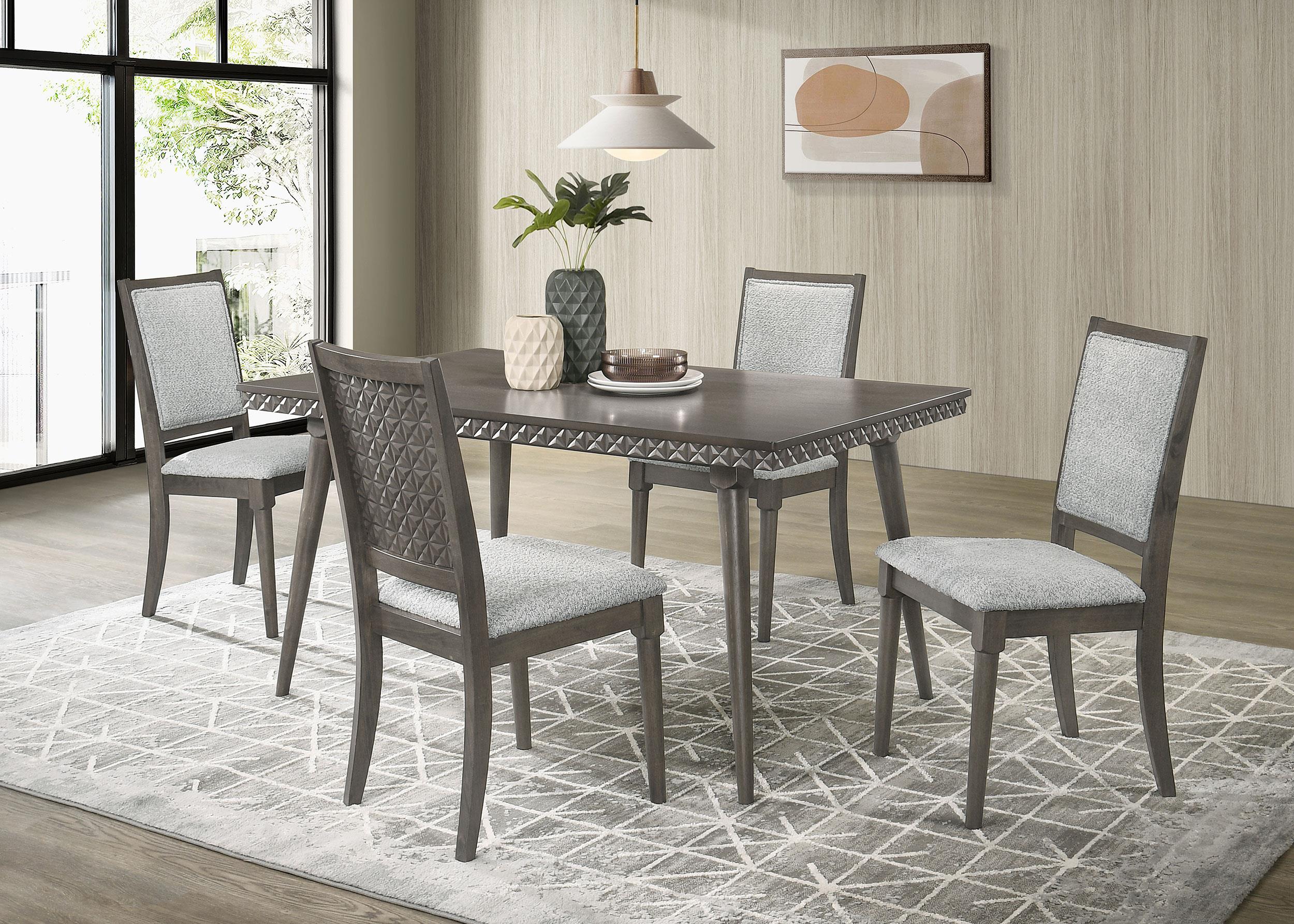 Onslow Dark Brown Rectangular Wood Dining Table - Image 8