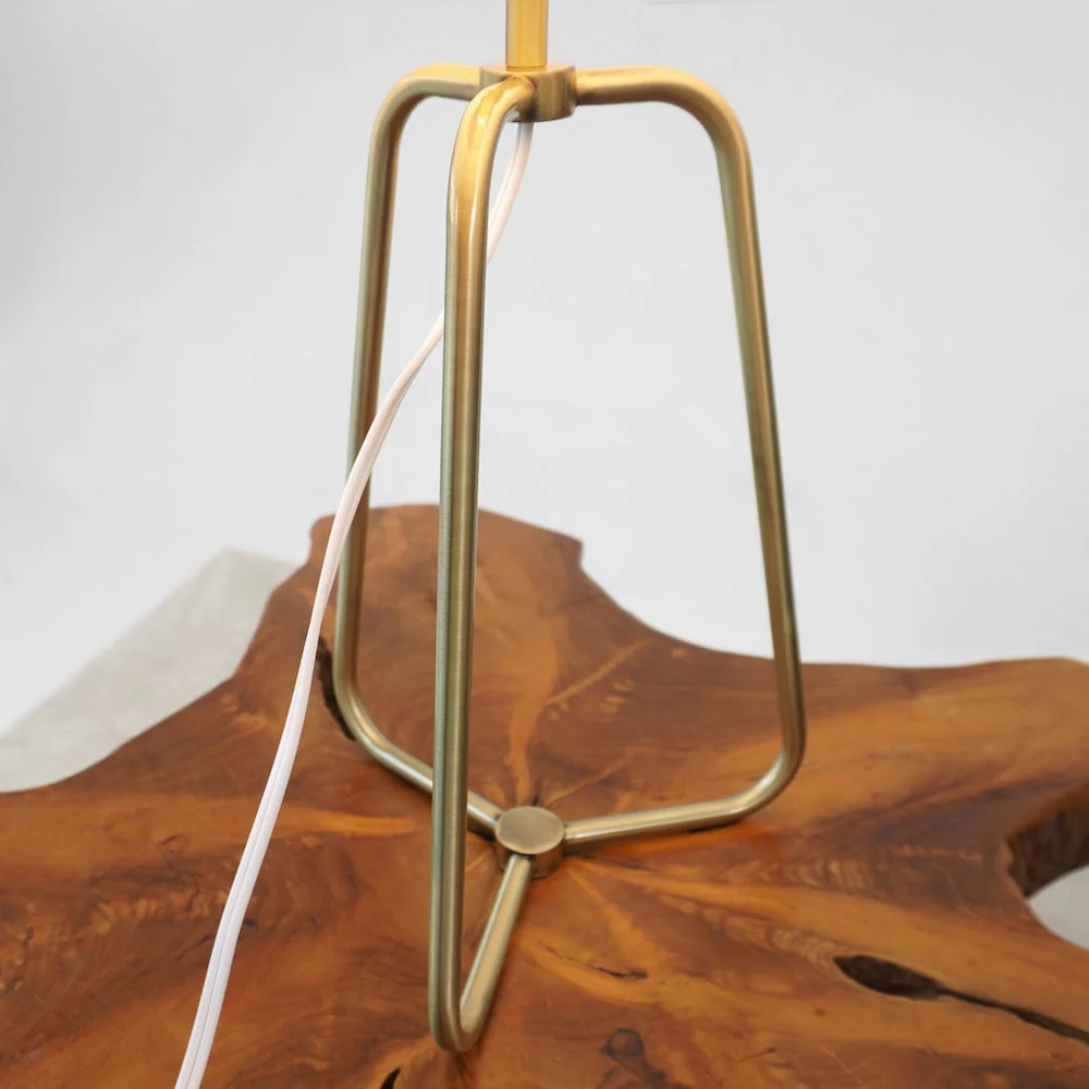 Optima Marble Lampshade Table Lamp - Bronze - Image 7