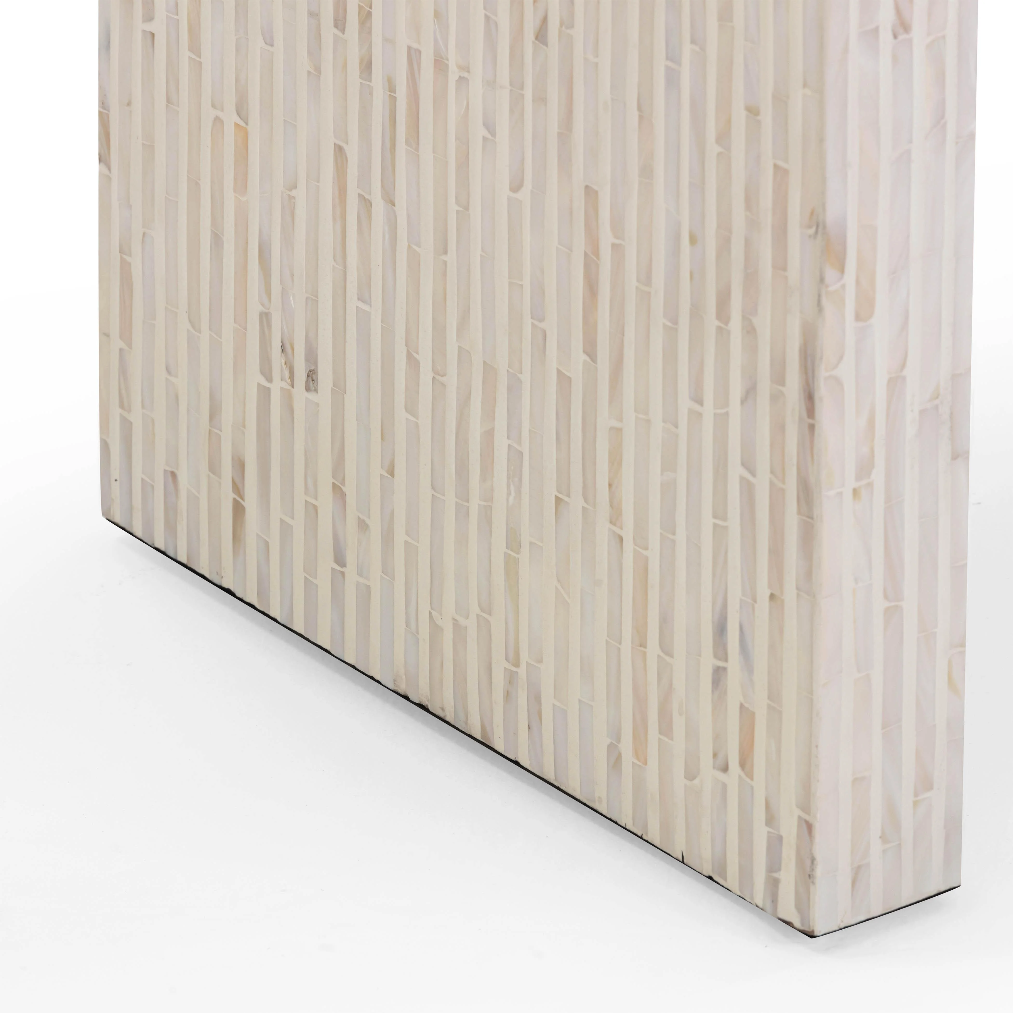 Opus Cream Capiz Shell Console Table - Image 5