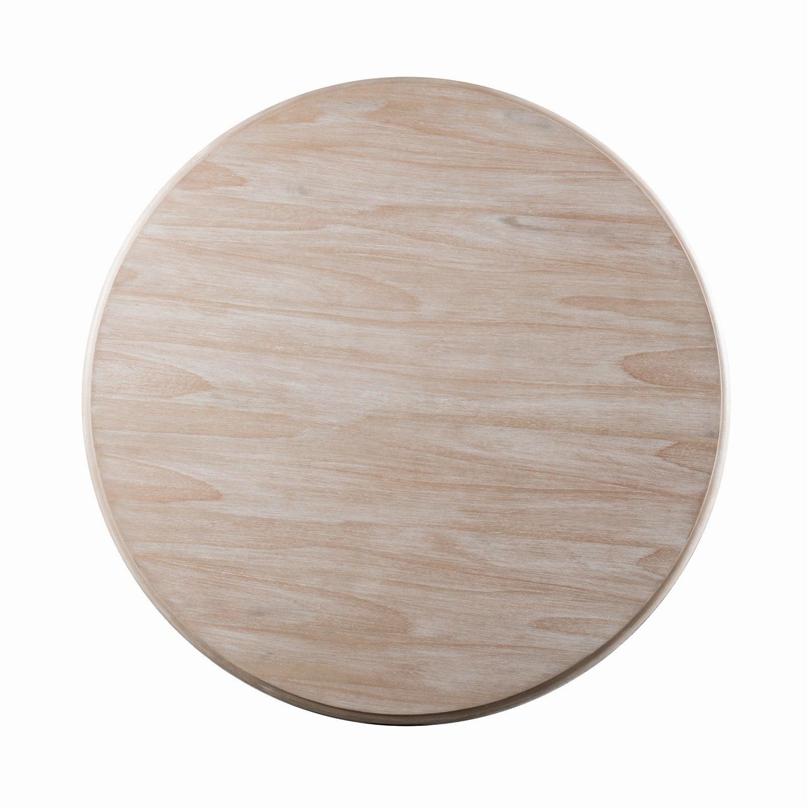 Orbetello Distressed Natural 54" Round Counter Table - Image 5