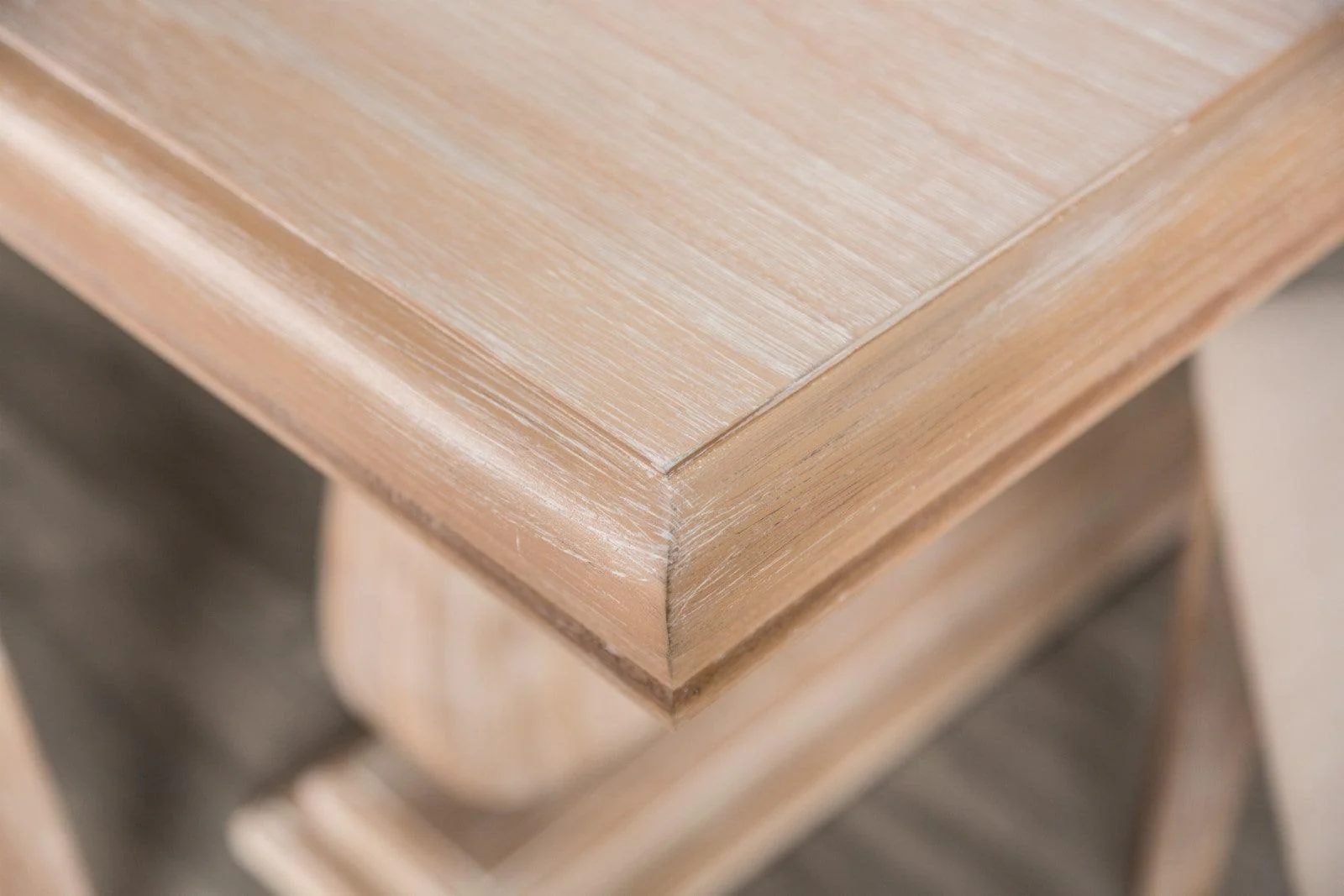 Orbetello Distressed Natural Dining Table - Image 3