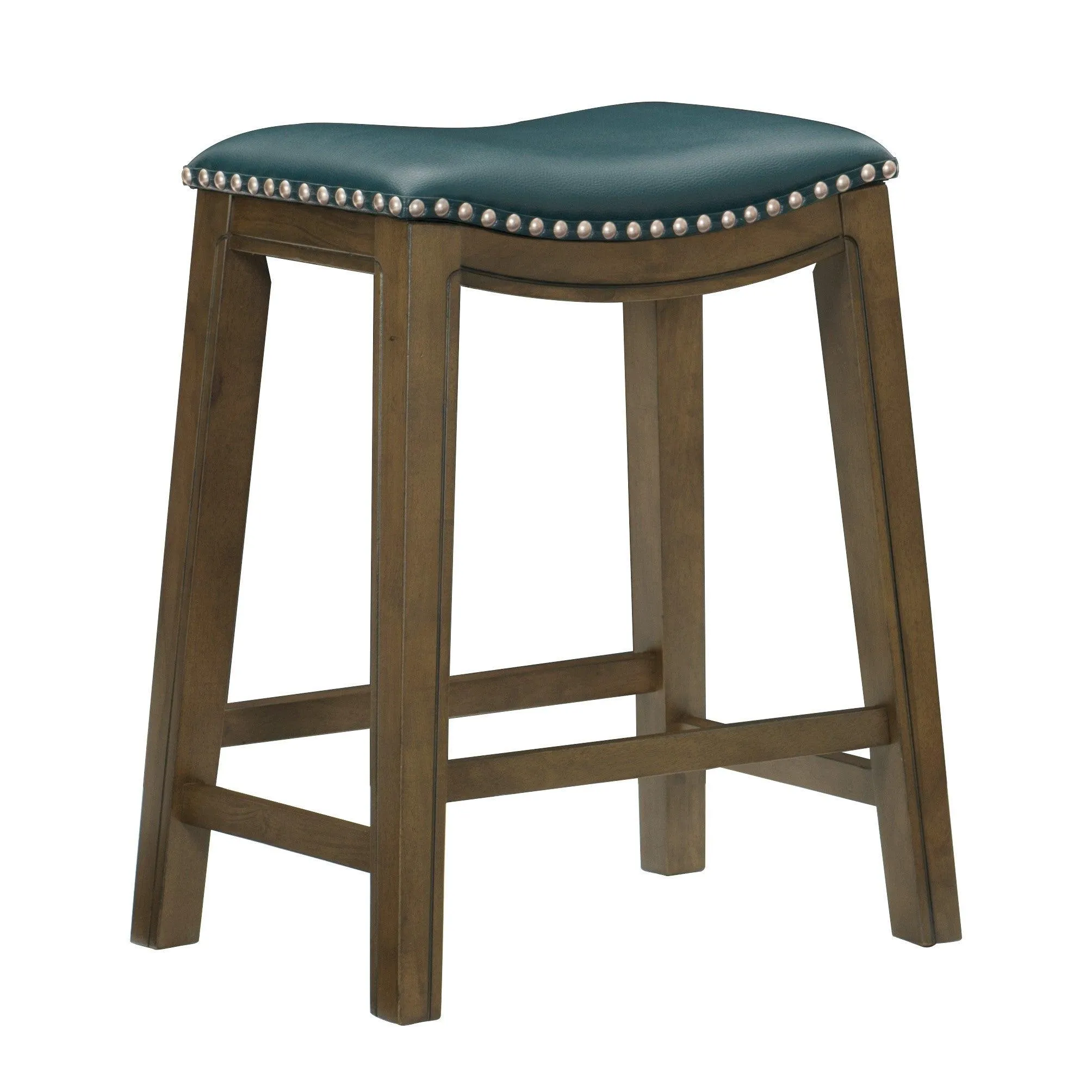 Ordway Green/Brown Counter Height Stool, Green - Image 5