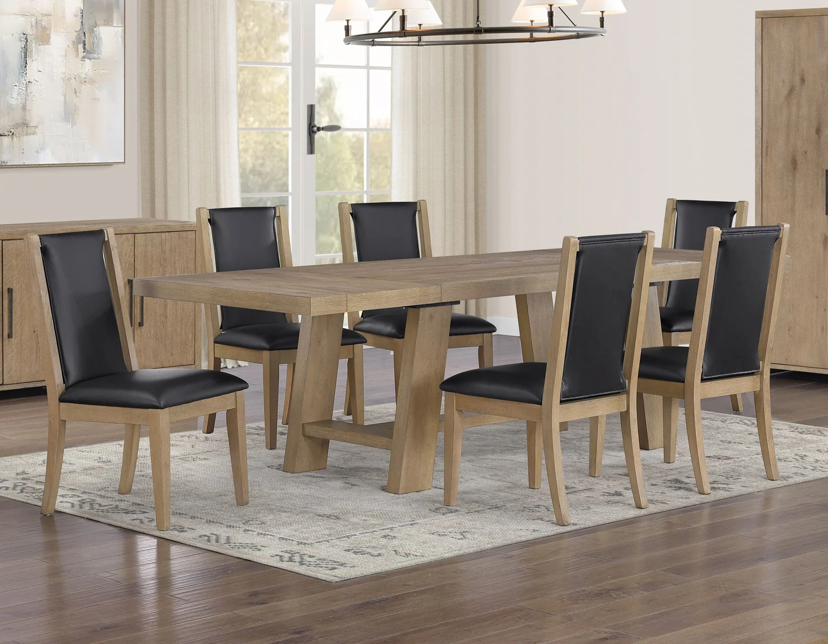 Orinda Warm Caramel Dining Room Set - Image 4