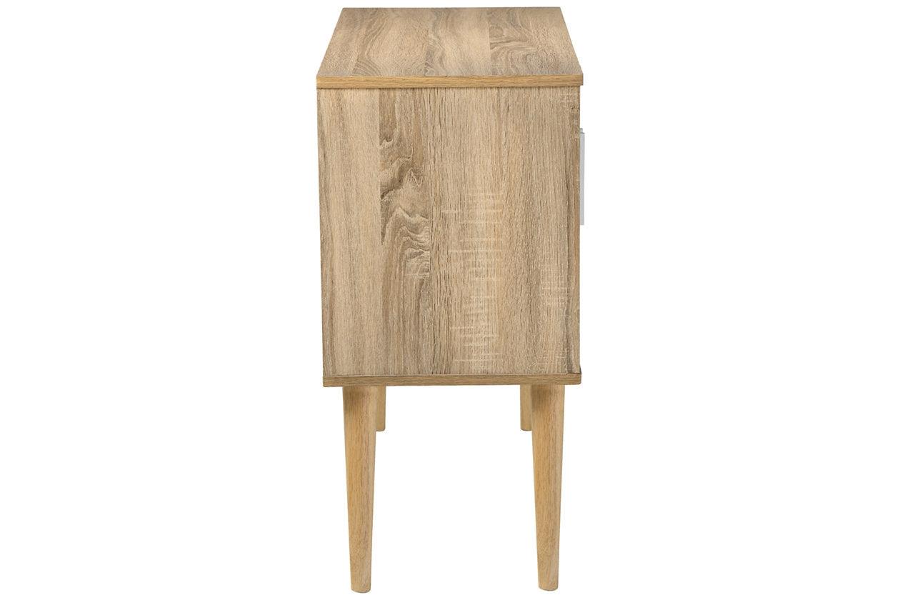 Orinfield Natural/White Accent Cabinet - Image 3
