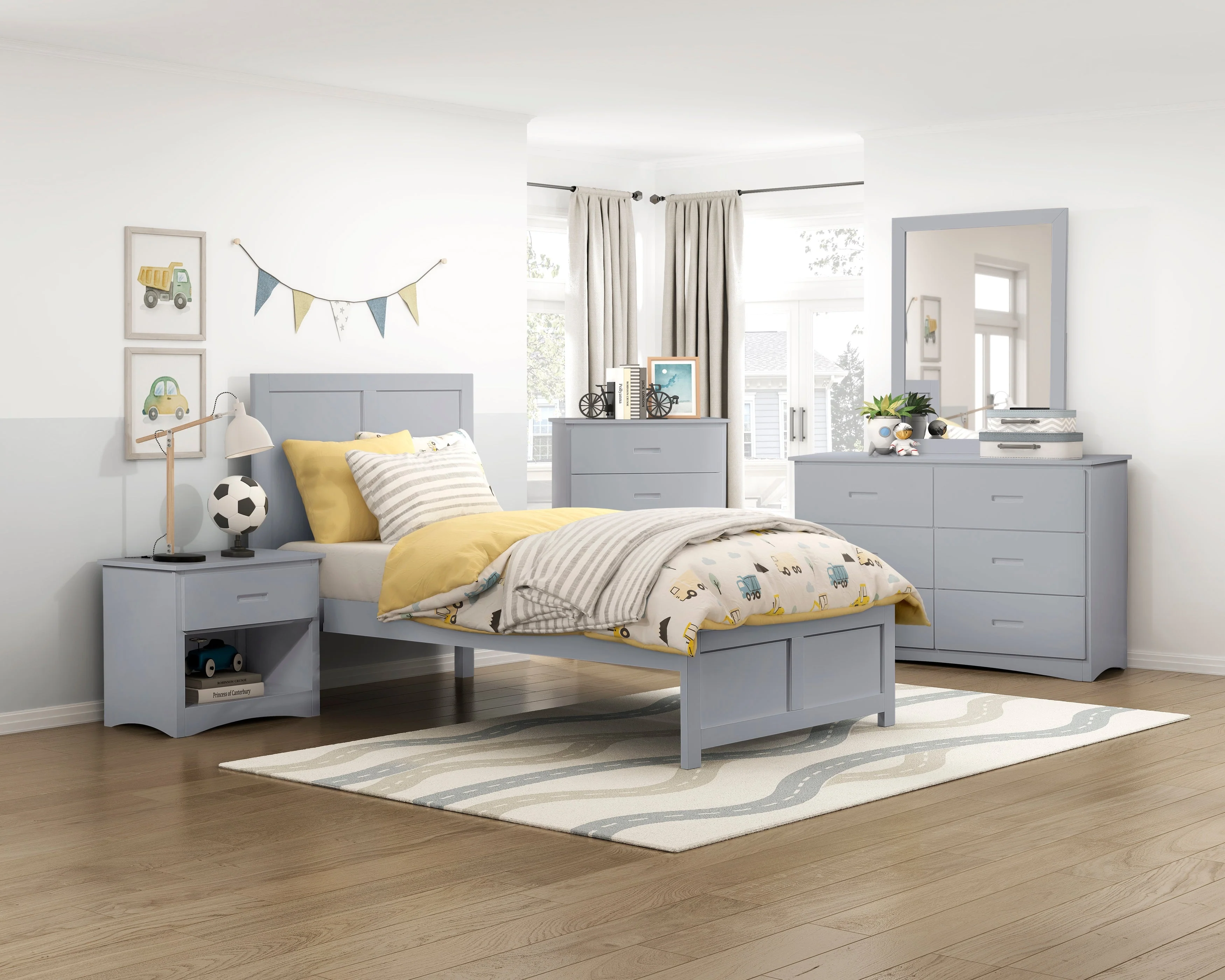 Orion Twin Platform Bed - Image 21