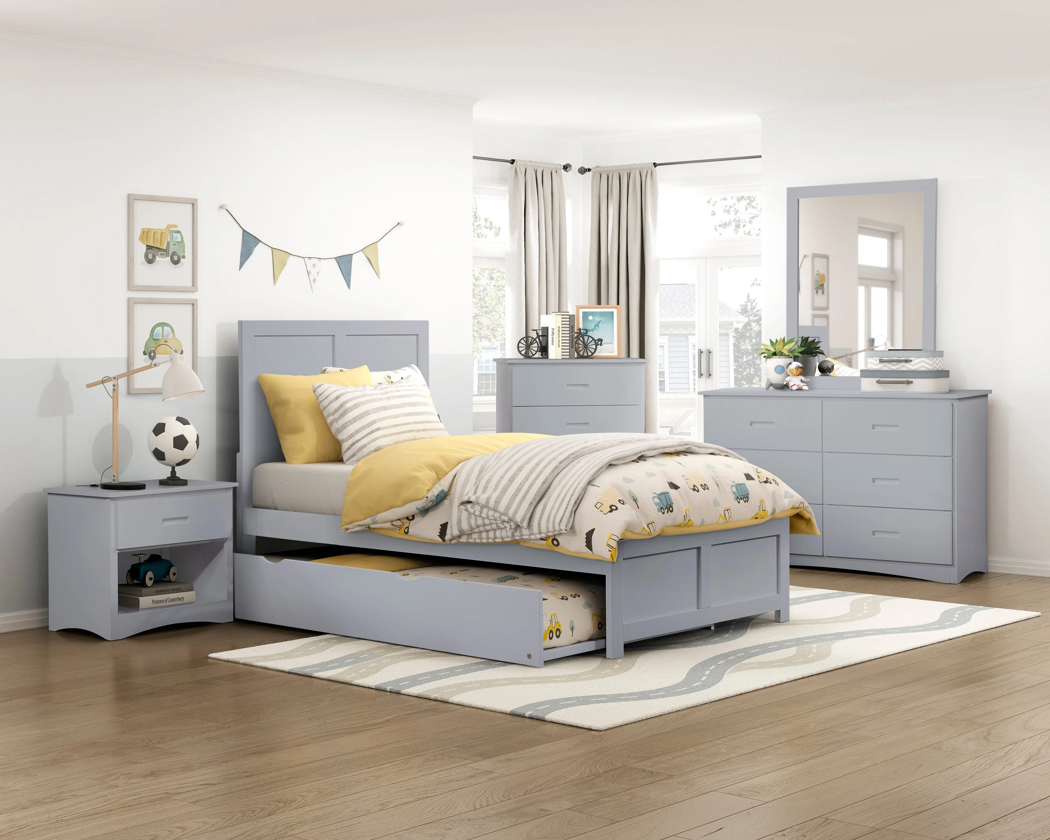 Orion Twin Platform Bed - Image 23