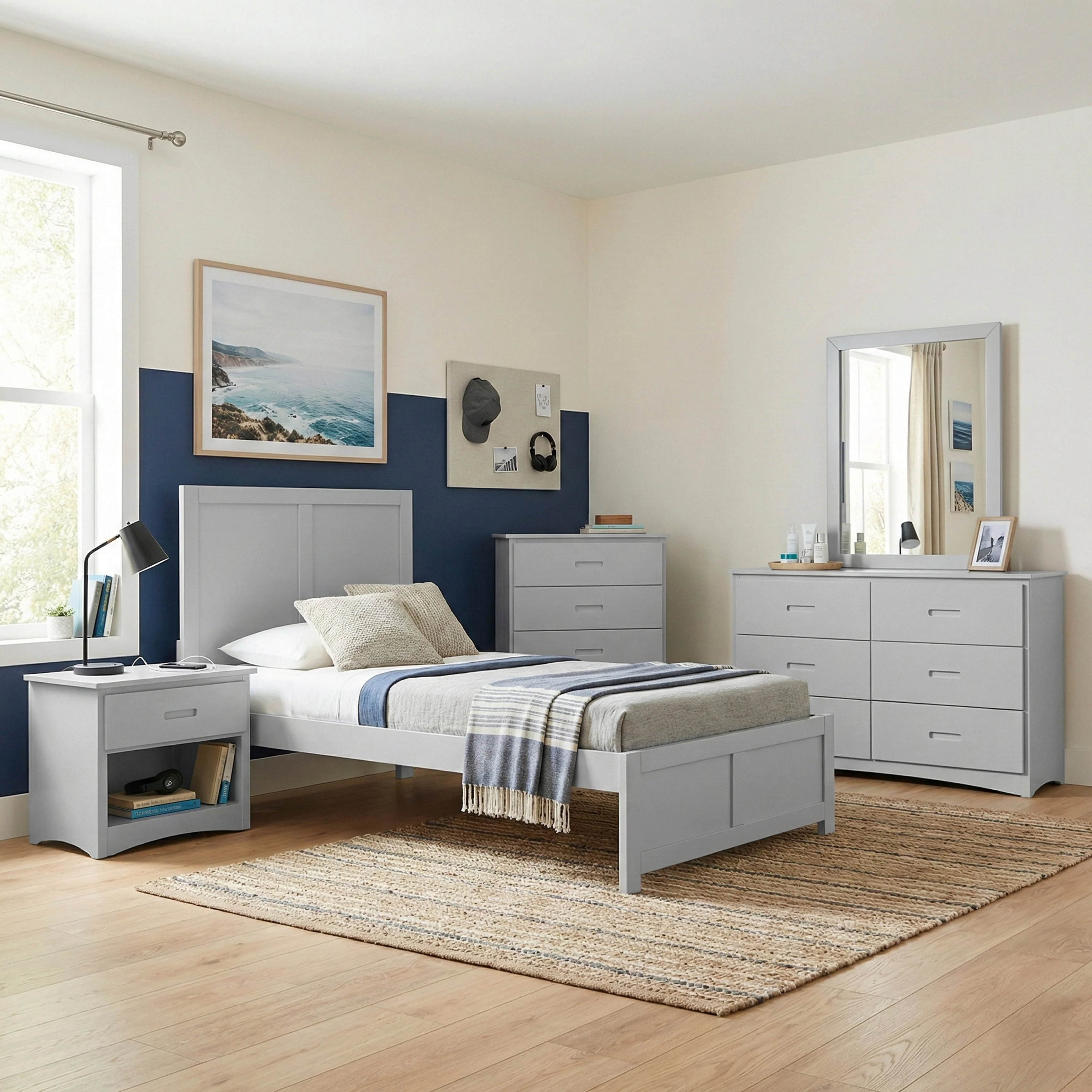 Orion Twin Platform Bed - Image 24