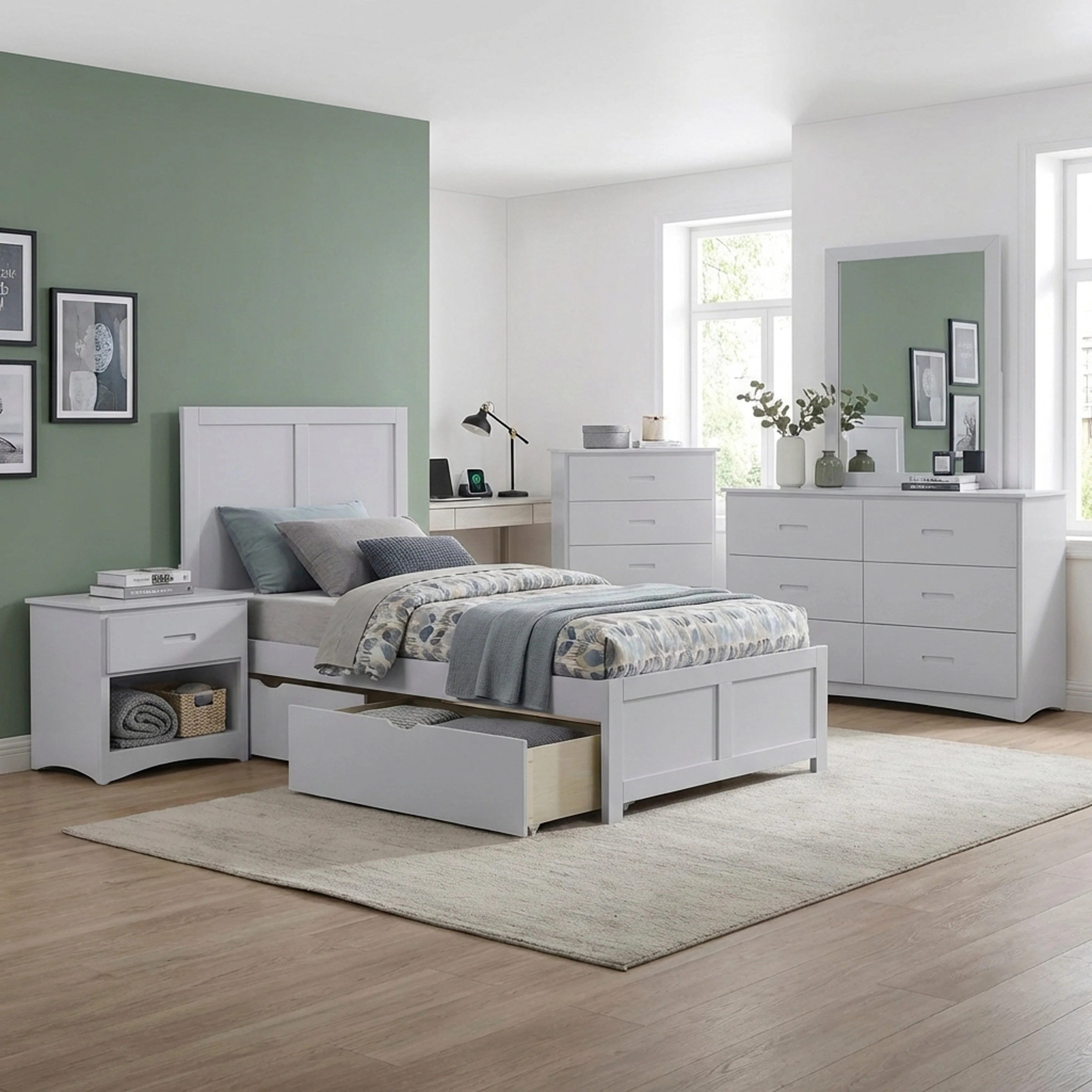 Orion Twin Platform Bed - Image 27