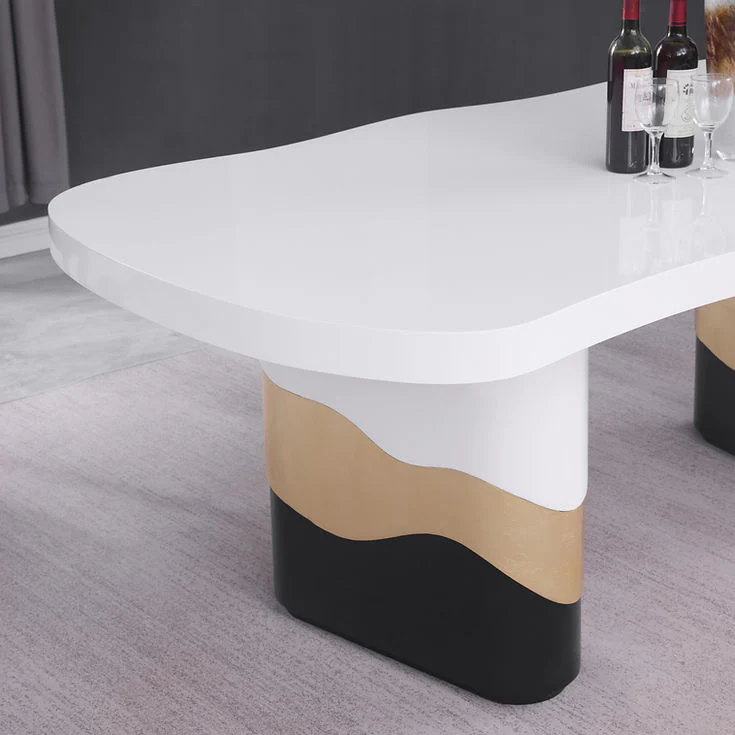 Orion White/Black 7-Piece Dining Room Set - Image 11