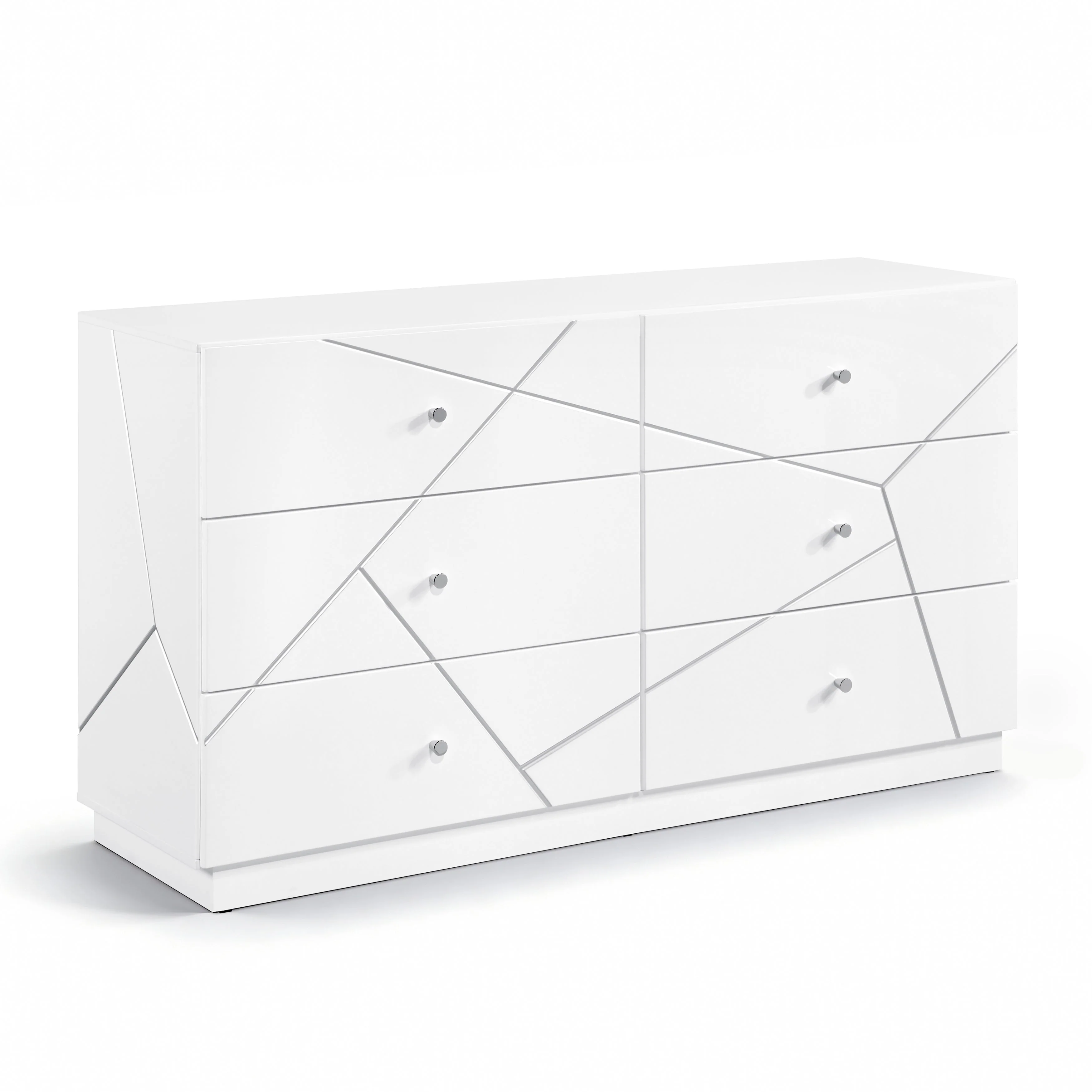 Orlo White Led Panel Bedroom Set - Image 20