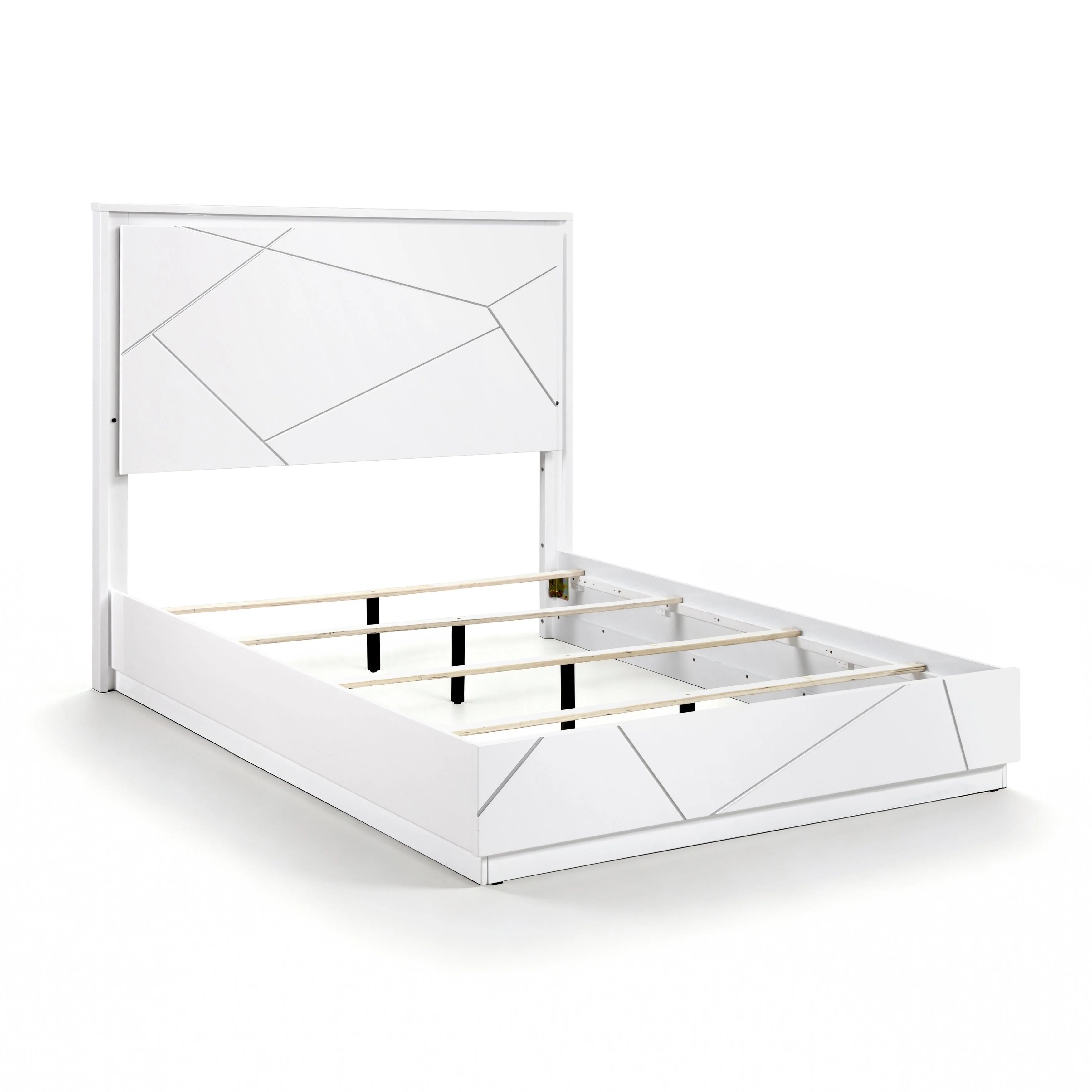 Orlo White Queen Bed - Image 5