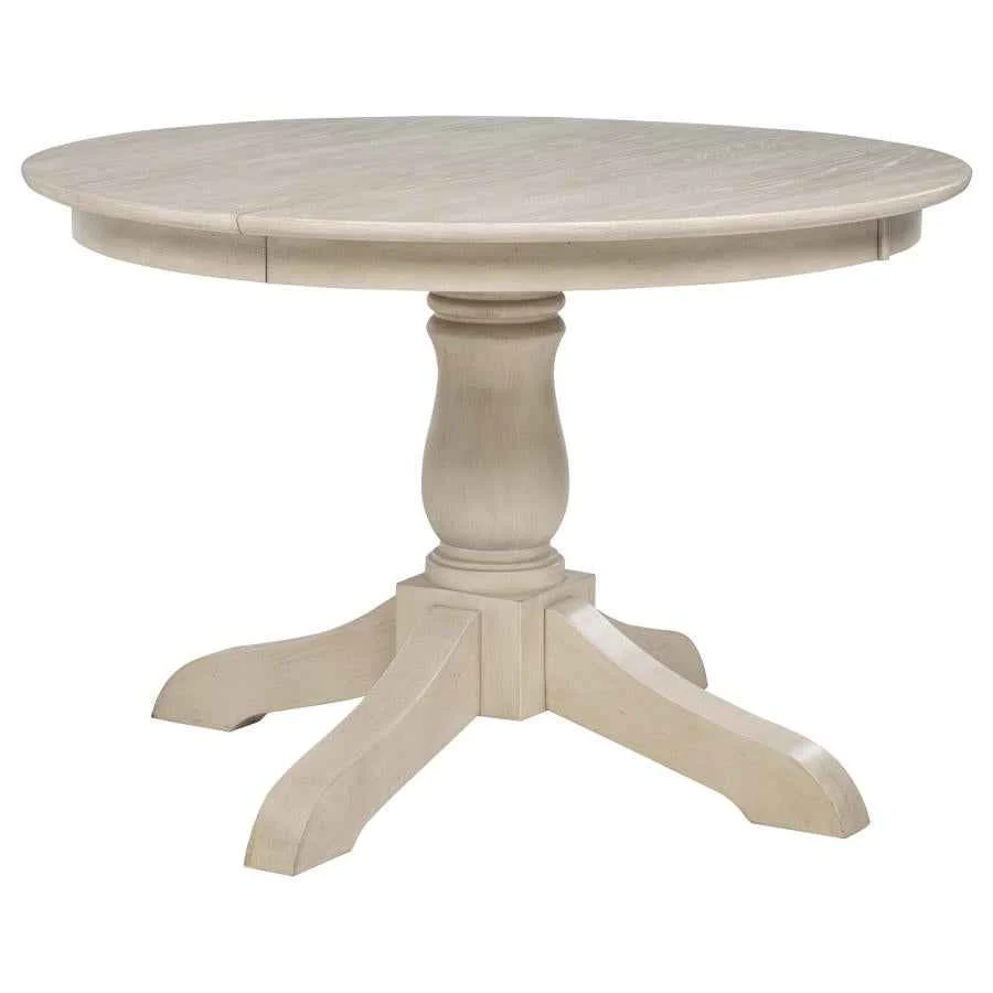 Orrison Linen 5-piece Oval 62-inch Extension Leaf Dining Set - Image 7