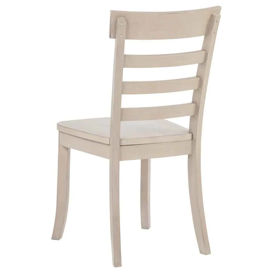 Orrison Linen 7-piece Oval 62-inch Extension Leaf Dining Set - Image 13