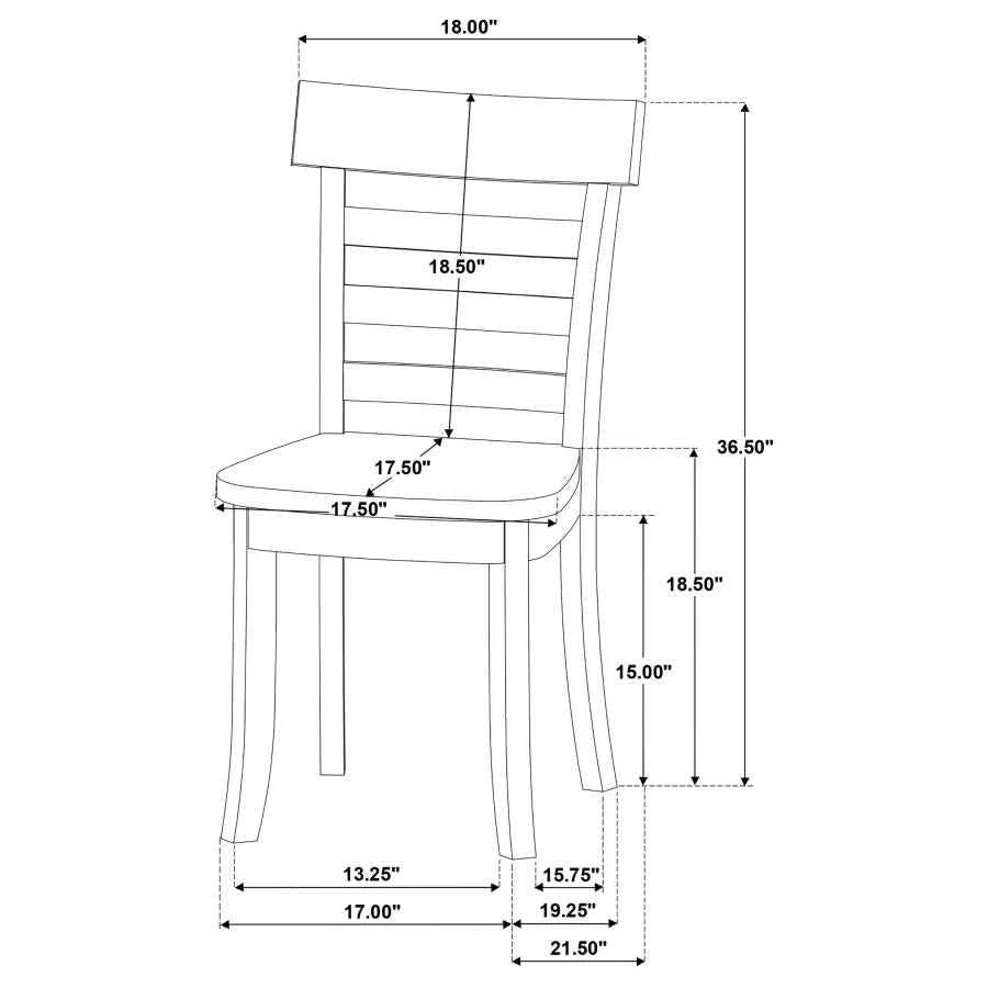 Orrison Linen 7-piece Oval 62-inch Extension Leaf Dining Set - Image 14