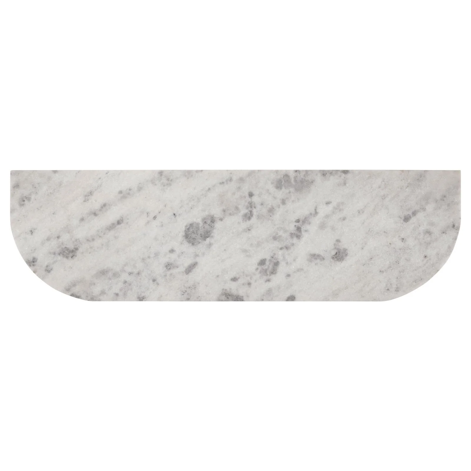 Ortega White and Natural 4-door Marble Top Dining Sideboard Server - Image 10