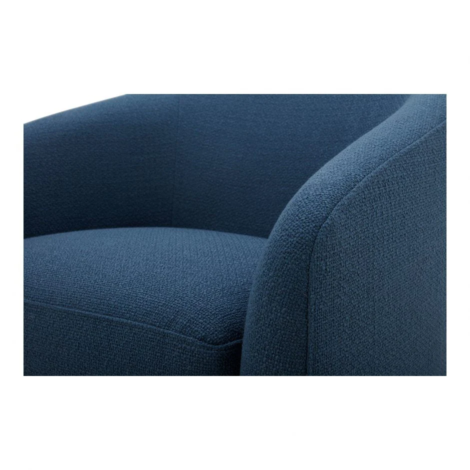 Oscy Swivel Chair Dark Atlantic Blue - Image 6