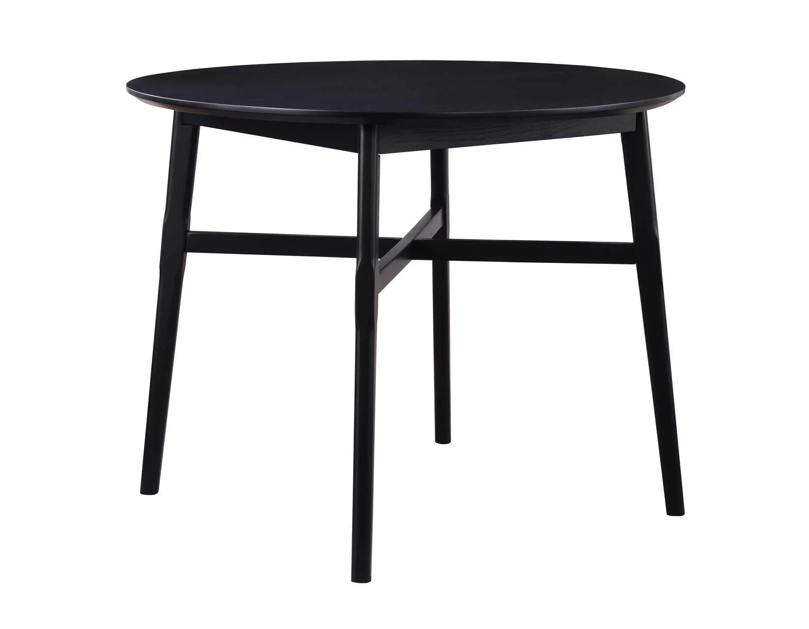 Oslo 46″ Round Counter Table, Black - Image 3