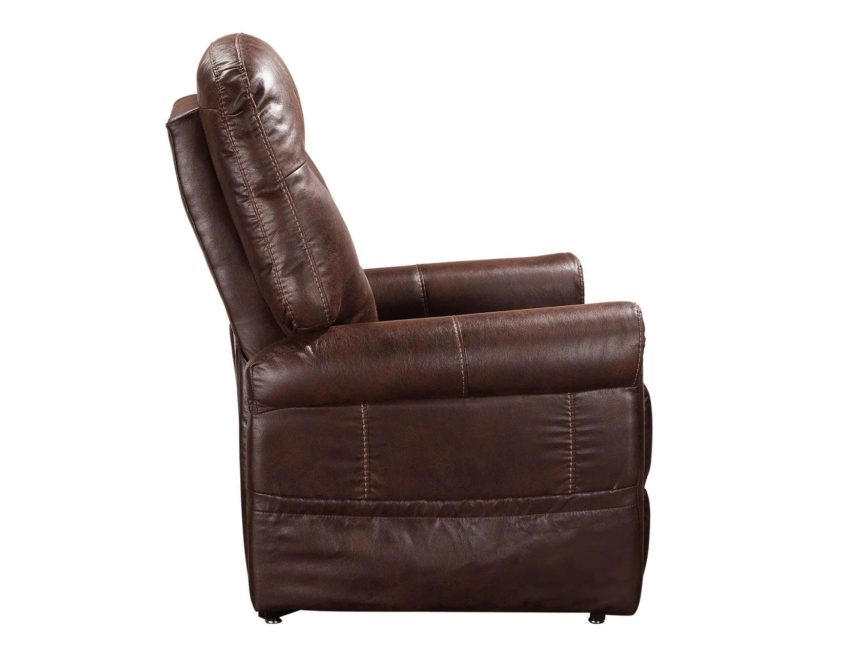 Ottawa Walnut Power Lift Chair with Heat and Massage - Image 11