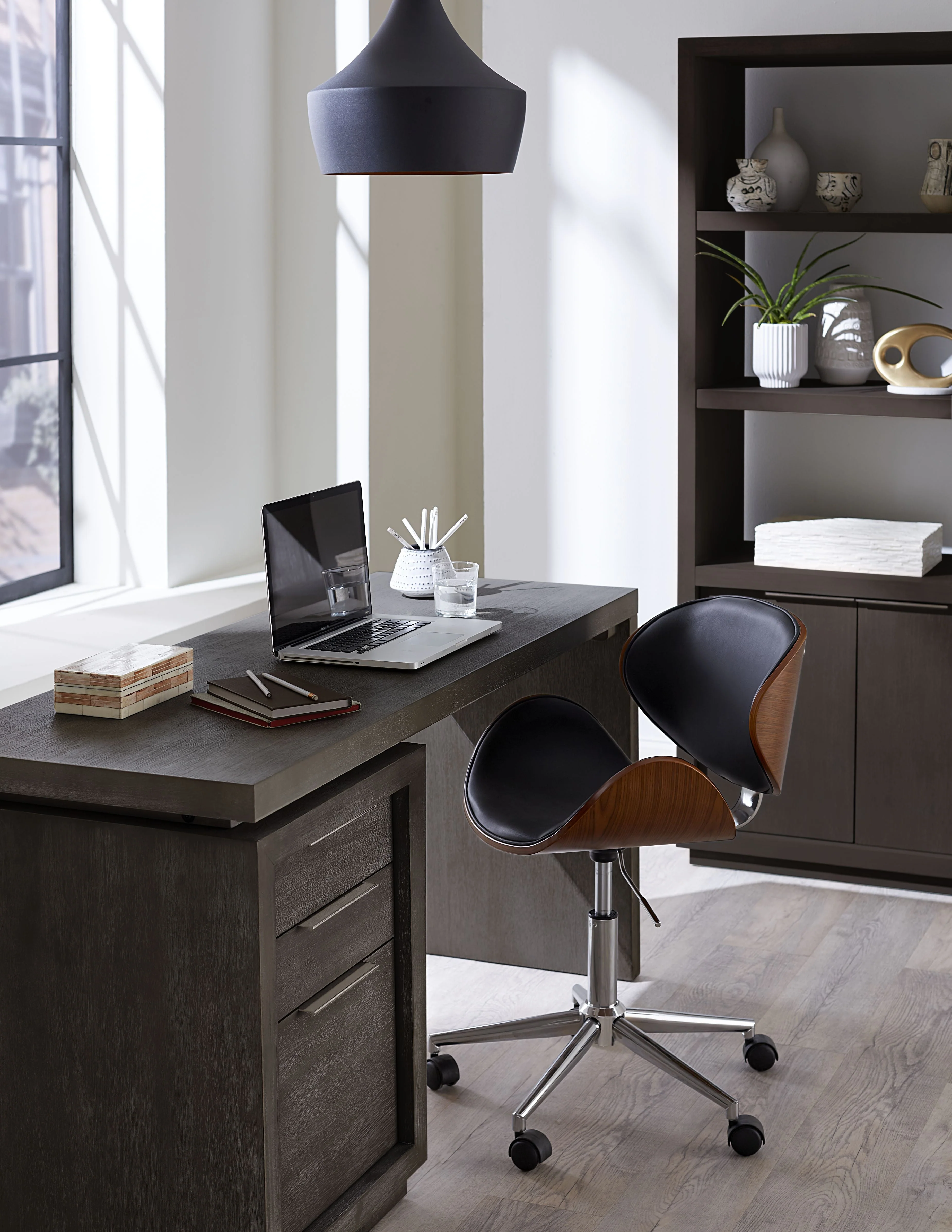 Oxford Bookshelf in Basalt Grey - Image 3
