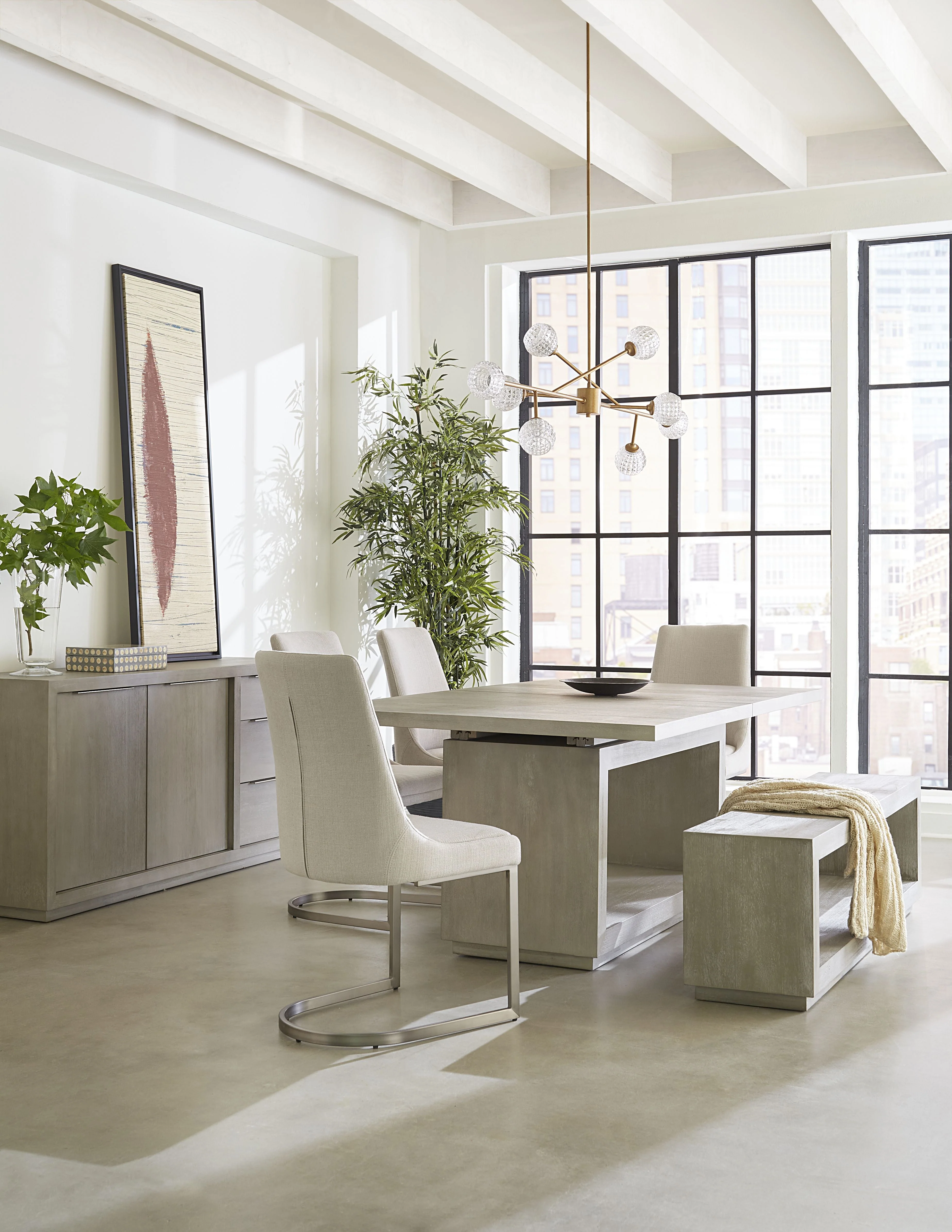 Oxford Chair in Mineral (Set of 2) - Image 3