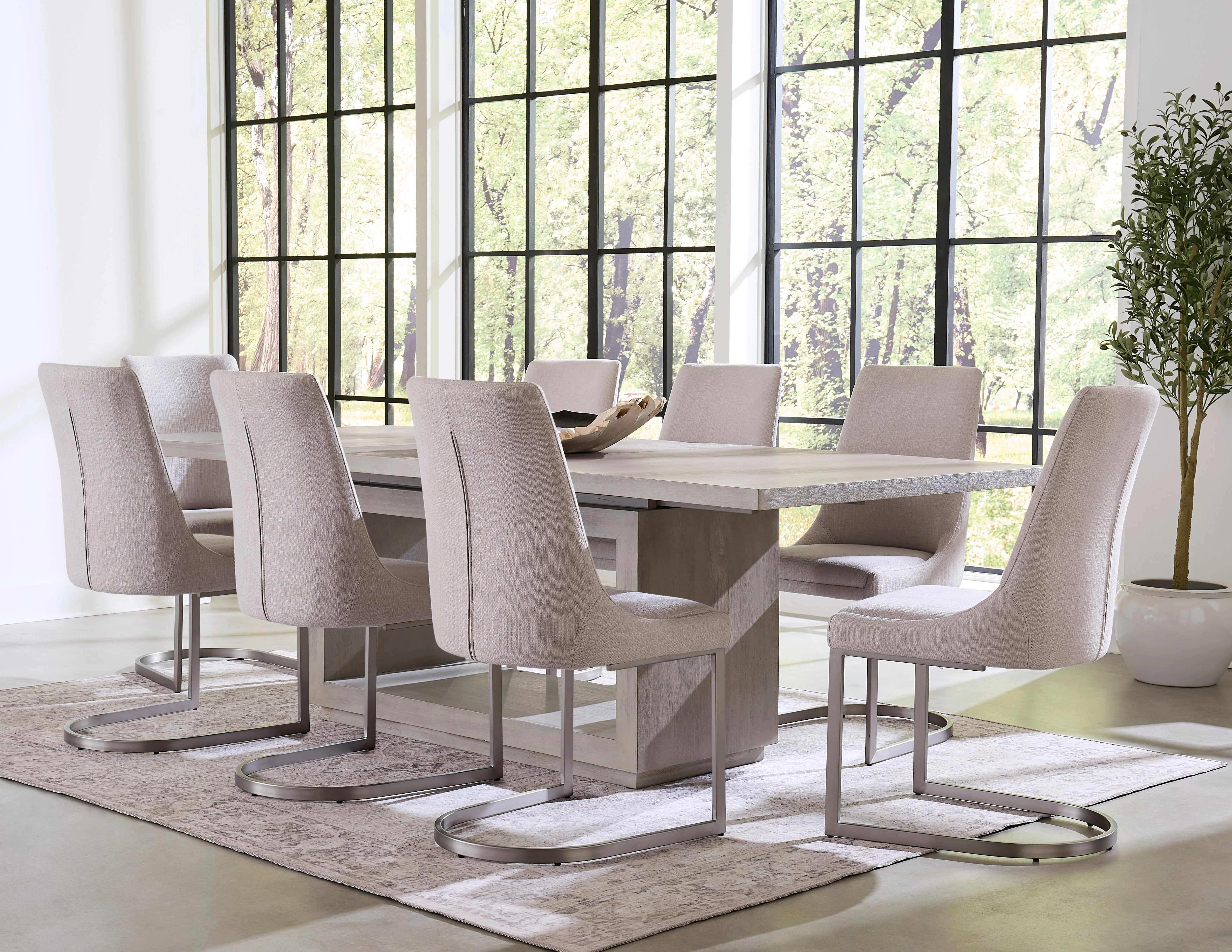Oxford Chair in Mineral (Set of 2) - Image 5
