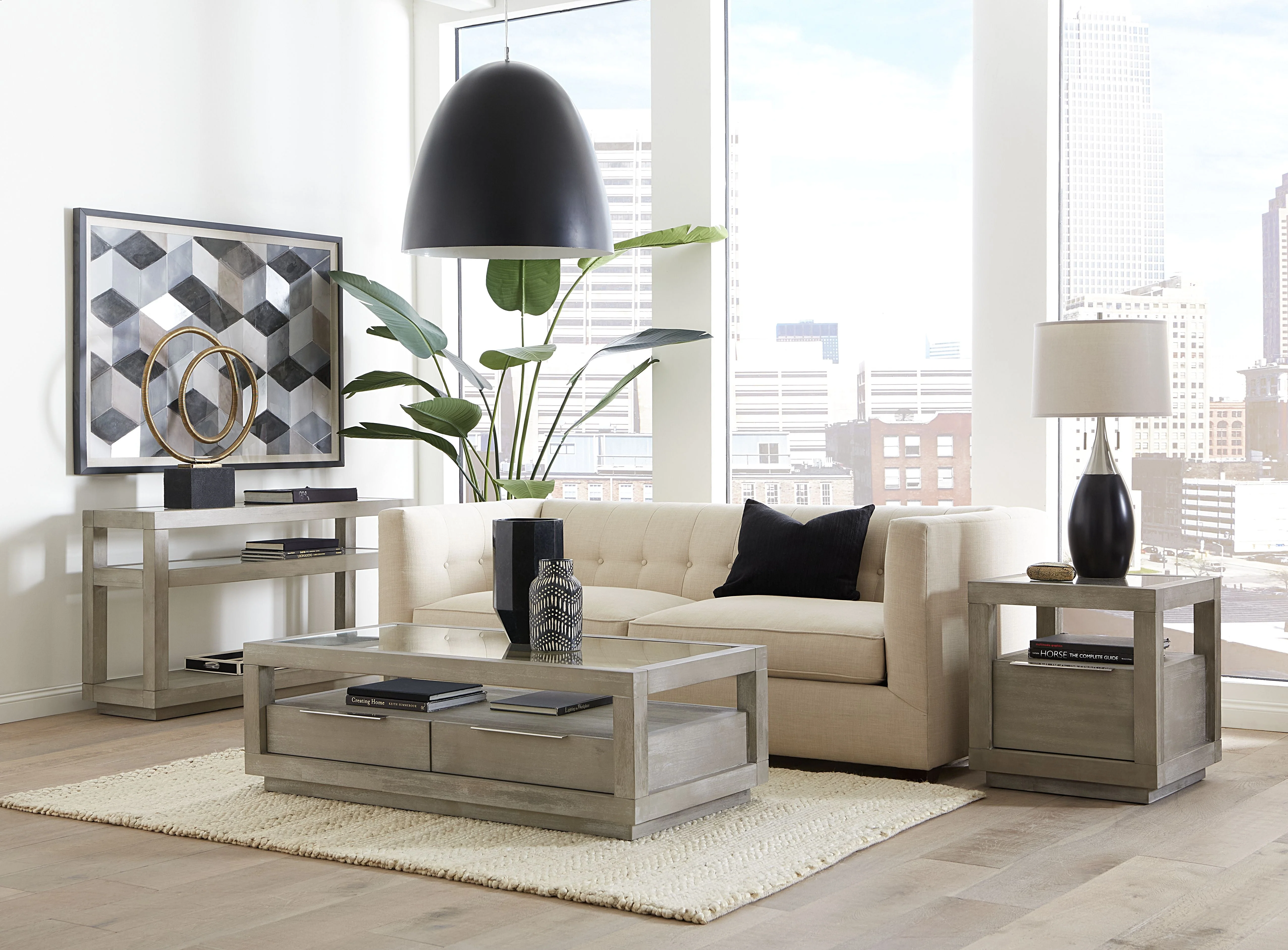 Oxford Console Table in Mineral - Image 2
