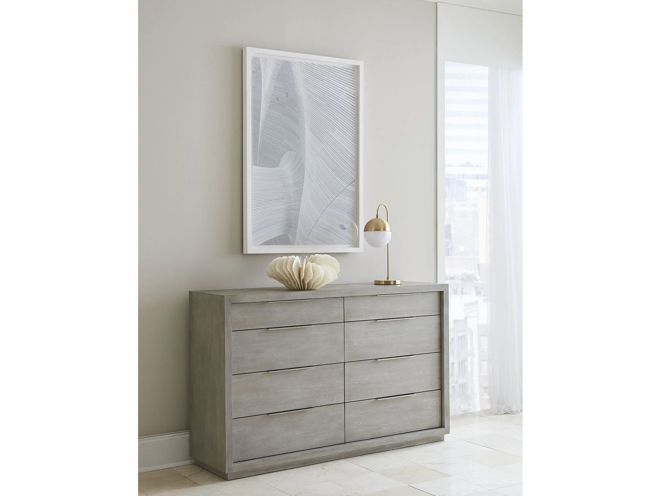 Oxford Eight-Drawer Dresser in Mineral