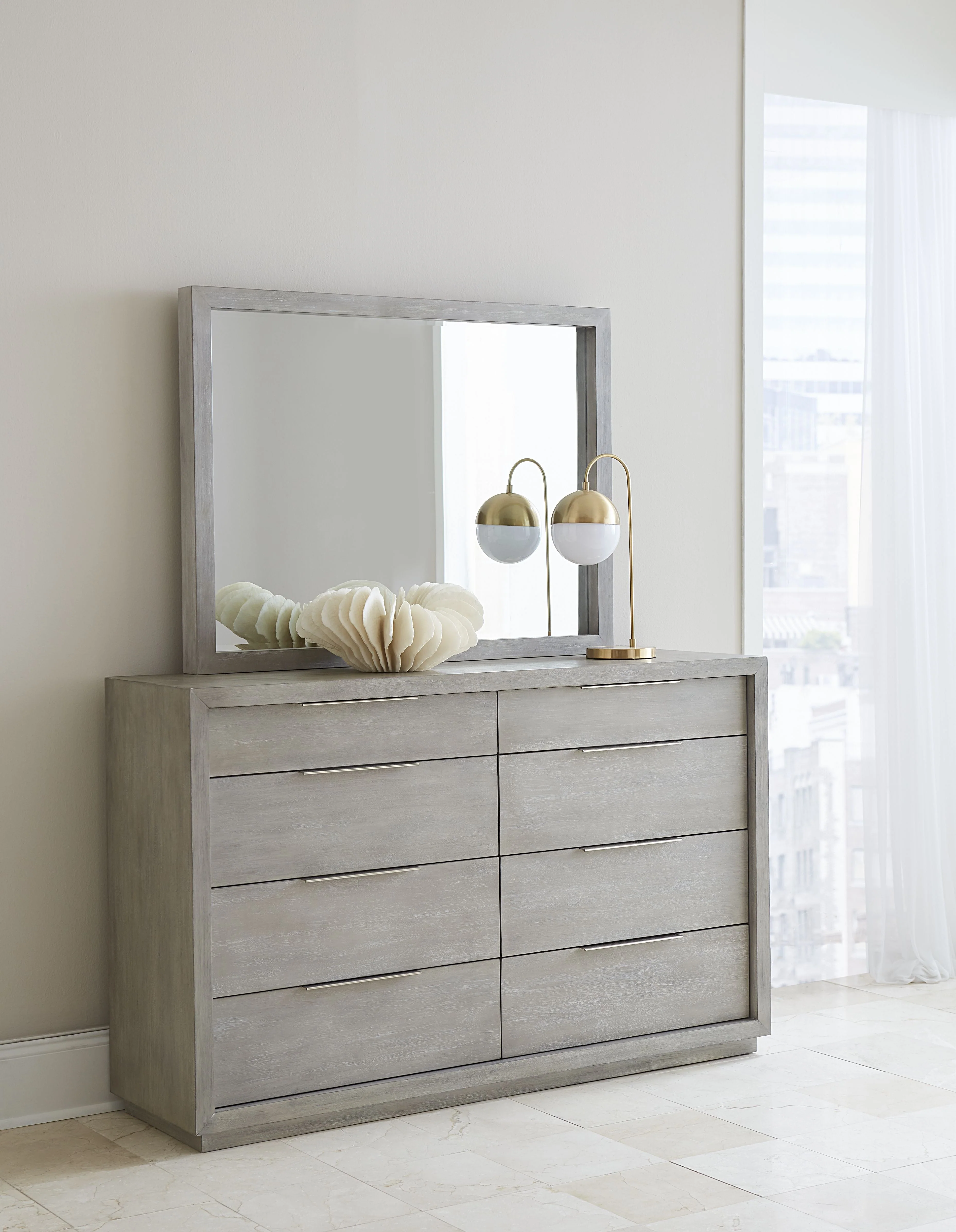 Oxford Mirror in Mineral - Image 2