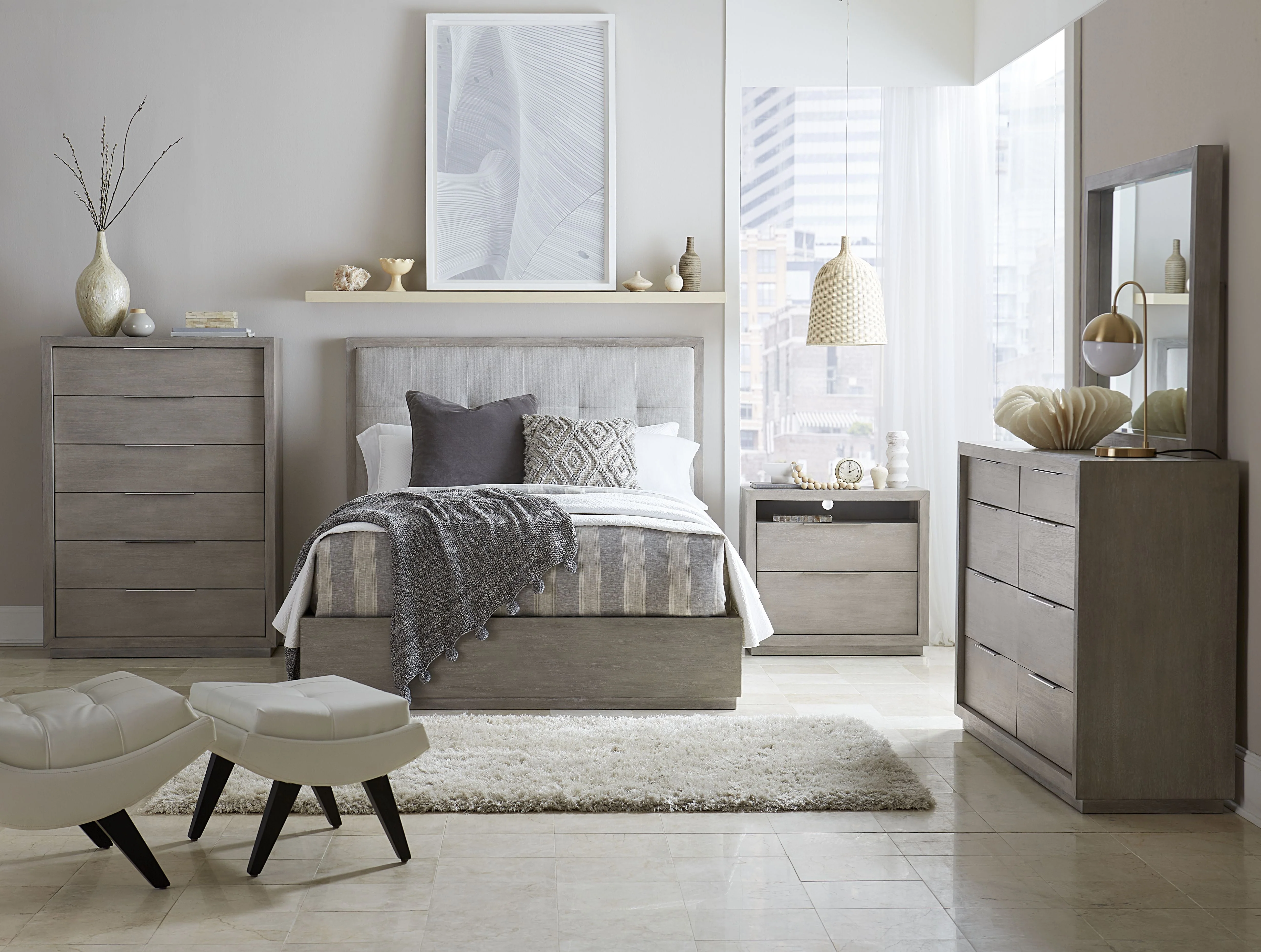 Oxford Six-Drawer Chest in Mineral - Image 2