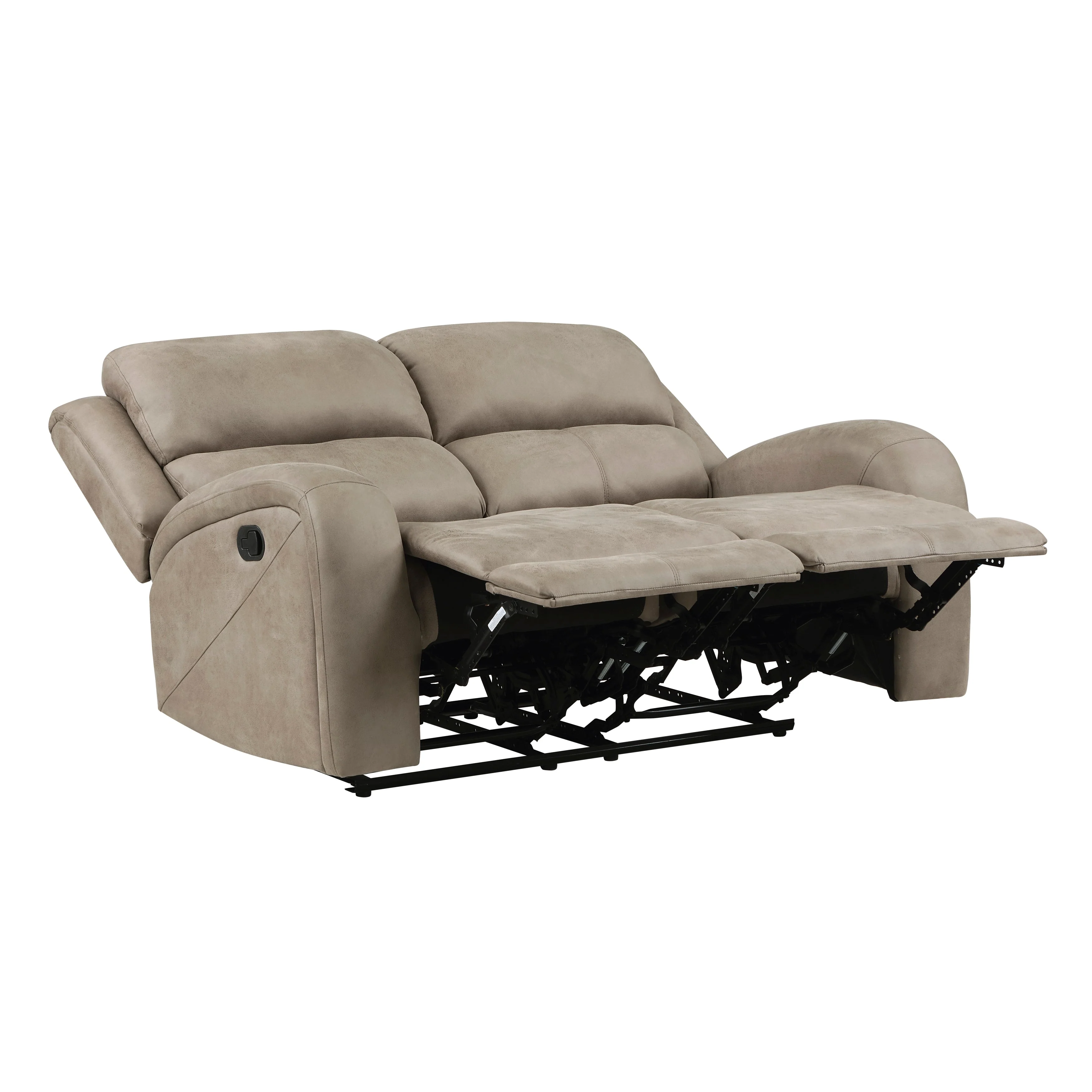 Pagosa Brown Double Reclining Loveseat - Image 5