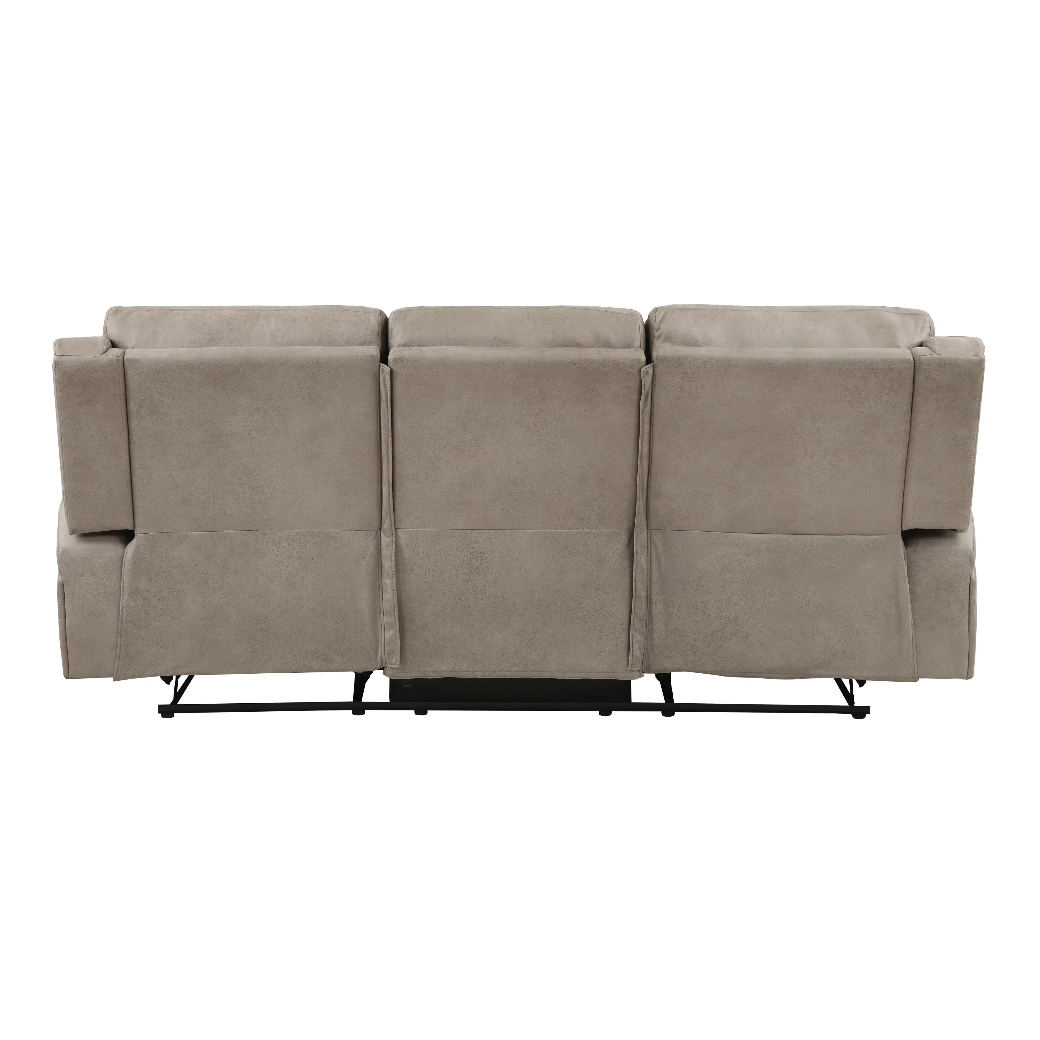 Pagosa Brown Double Reclining Sofa - Image 4