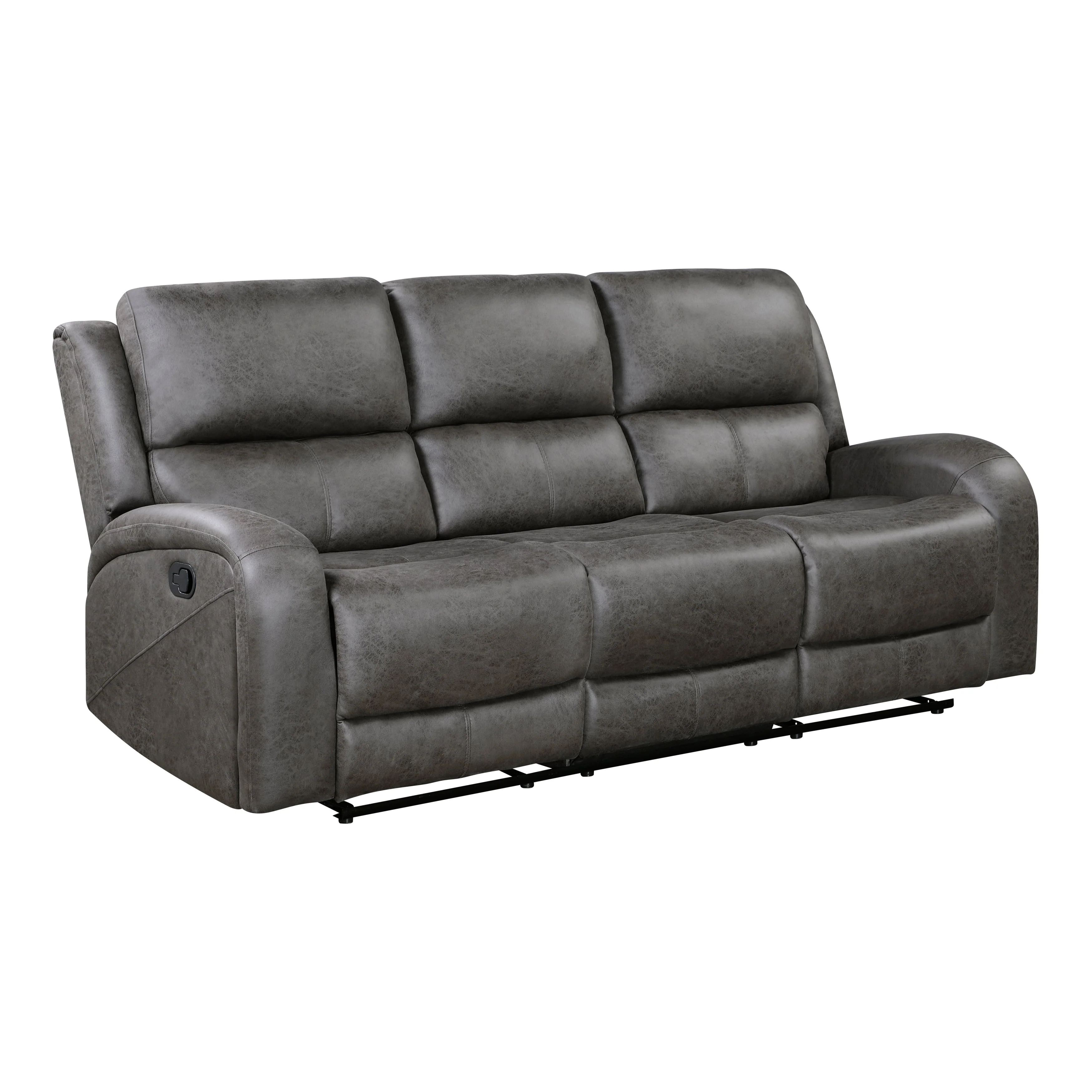 Pagosa Gray Double Reclining Living Room Set - Image 4
