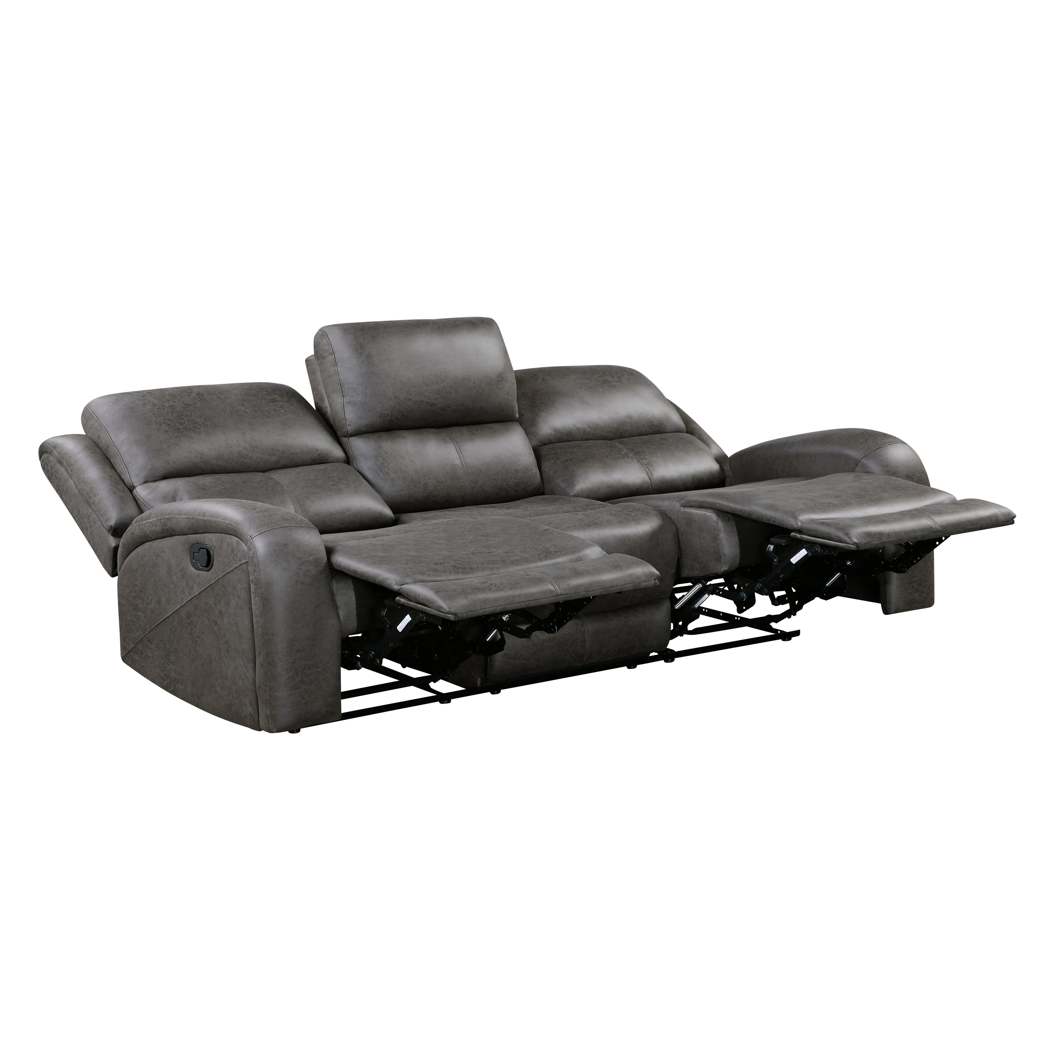 Pagosa Gray Double Reclining Living Room Set - Image 5