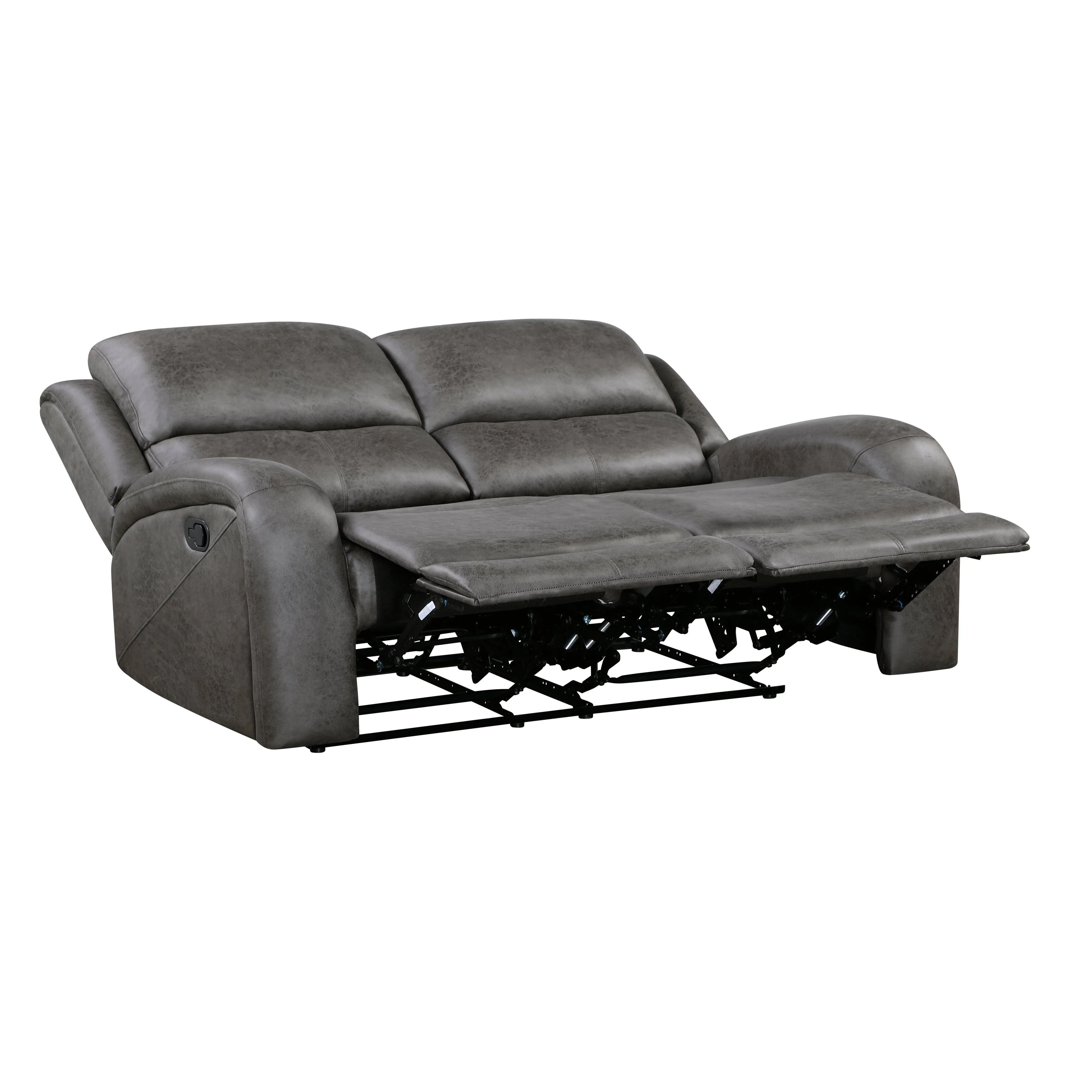 Pagosa Gray Double Reclining Living Room Set - Image 9
