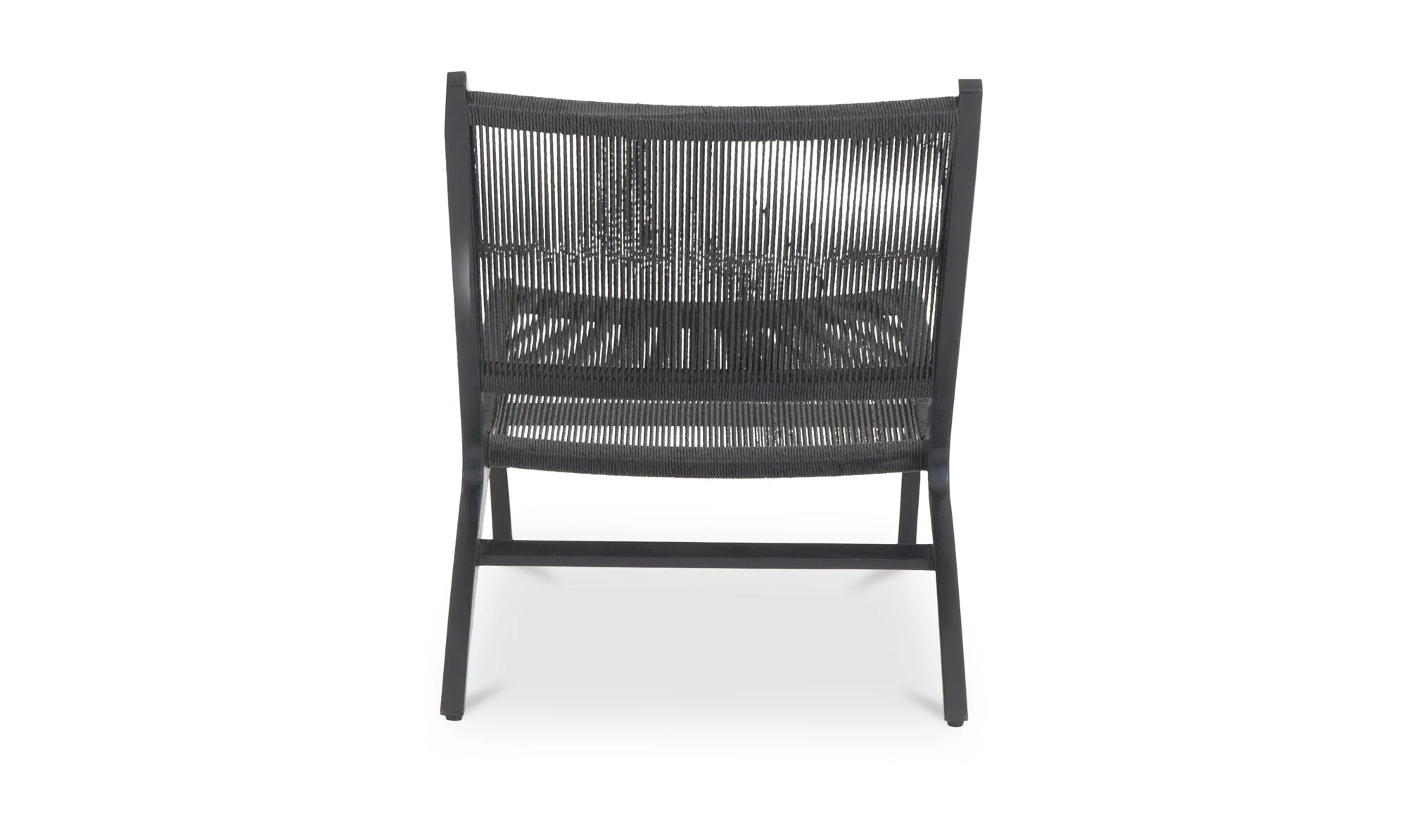 Palma Outdoor Lounge Chair Black - Image 4