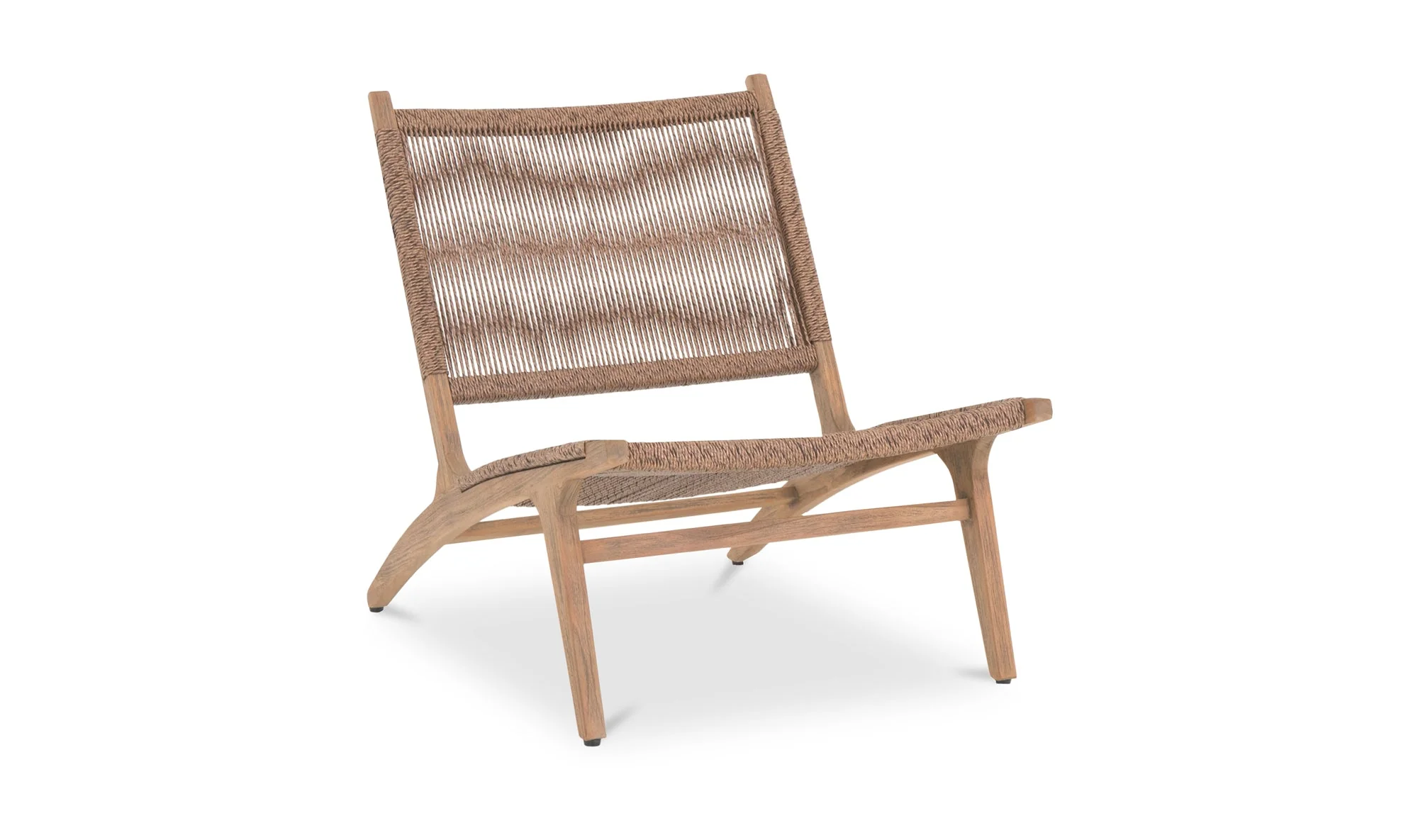 Palma Outdoor Lounge Chair Warm Brown - Image 2