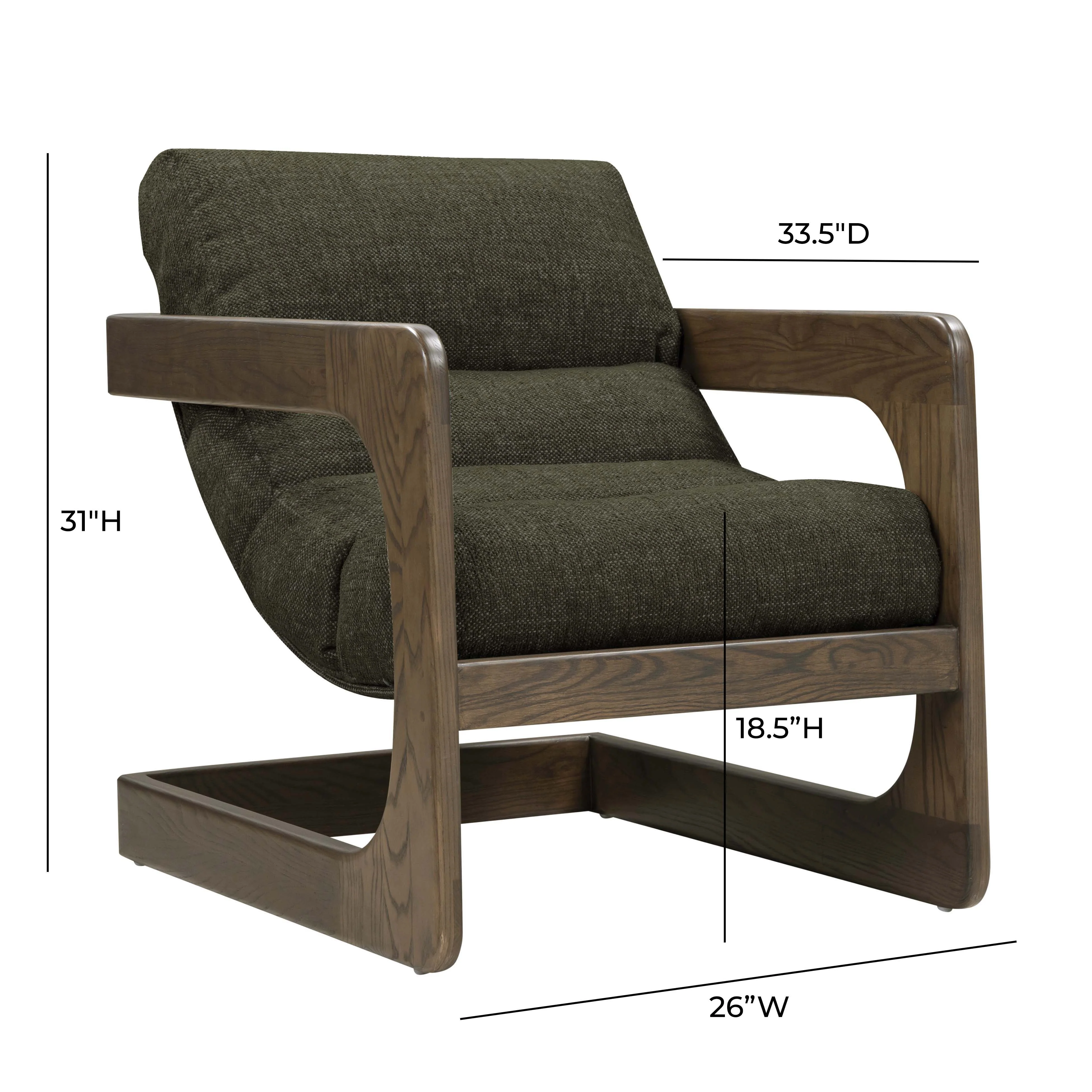 Palma Textured Weave Accent Chair - Image 14