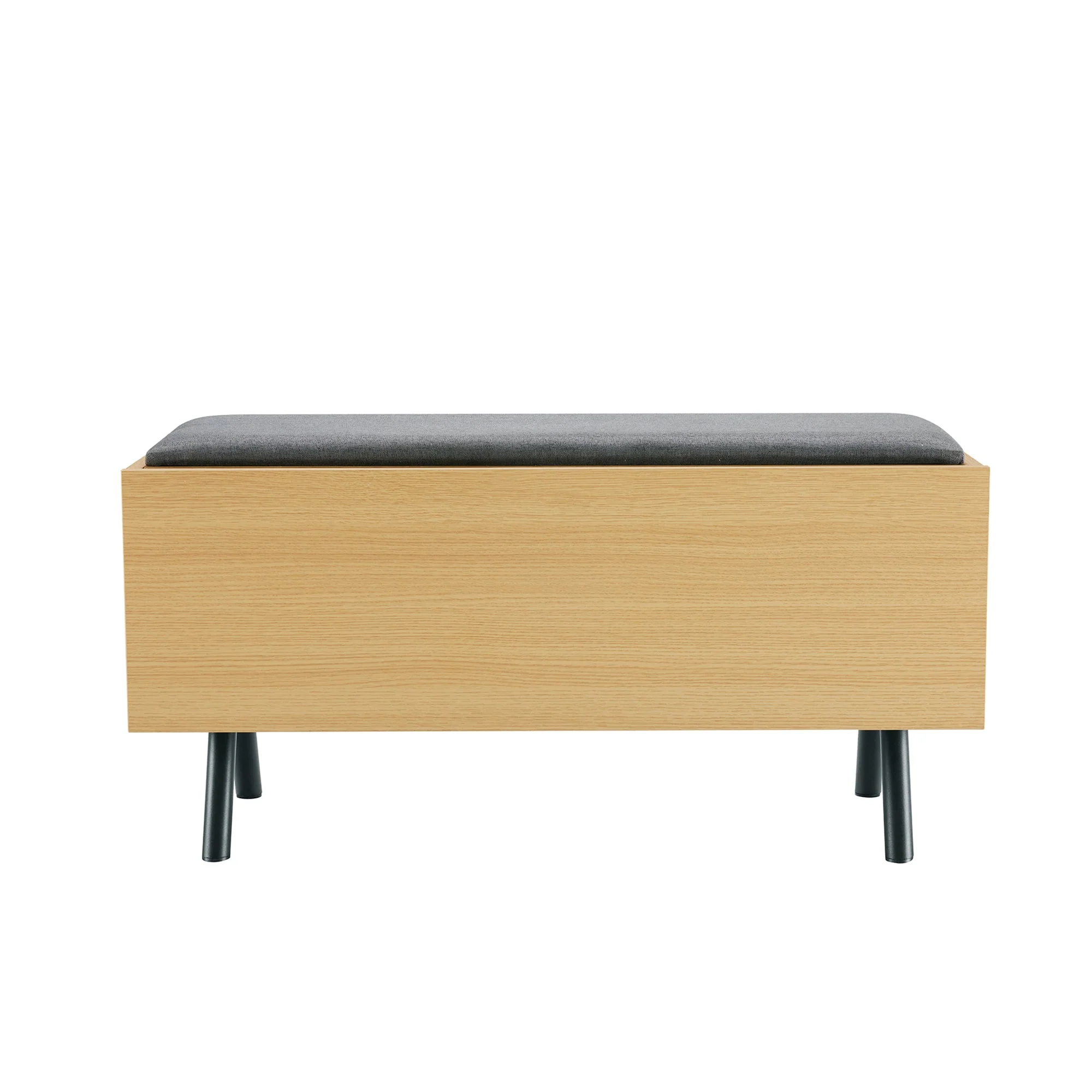 Paloma Accent Storage Bench in Natural Oak - Image 8