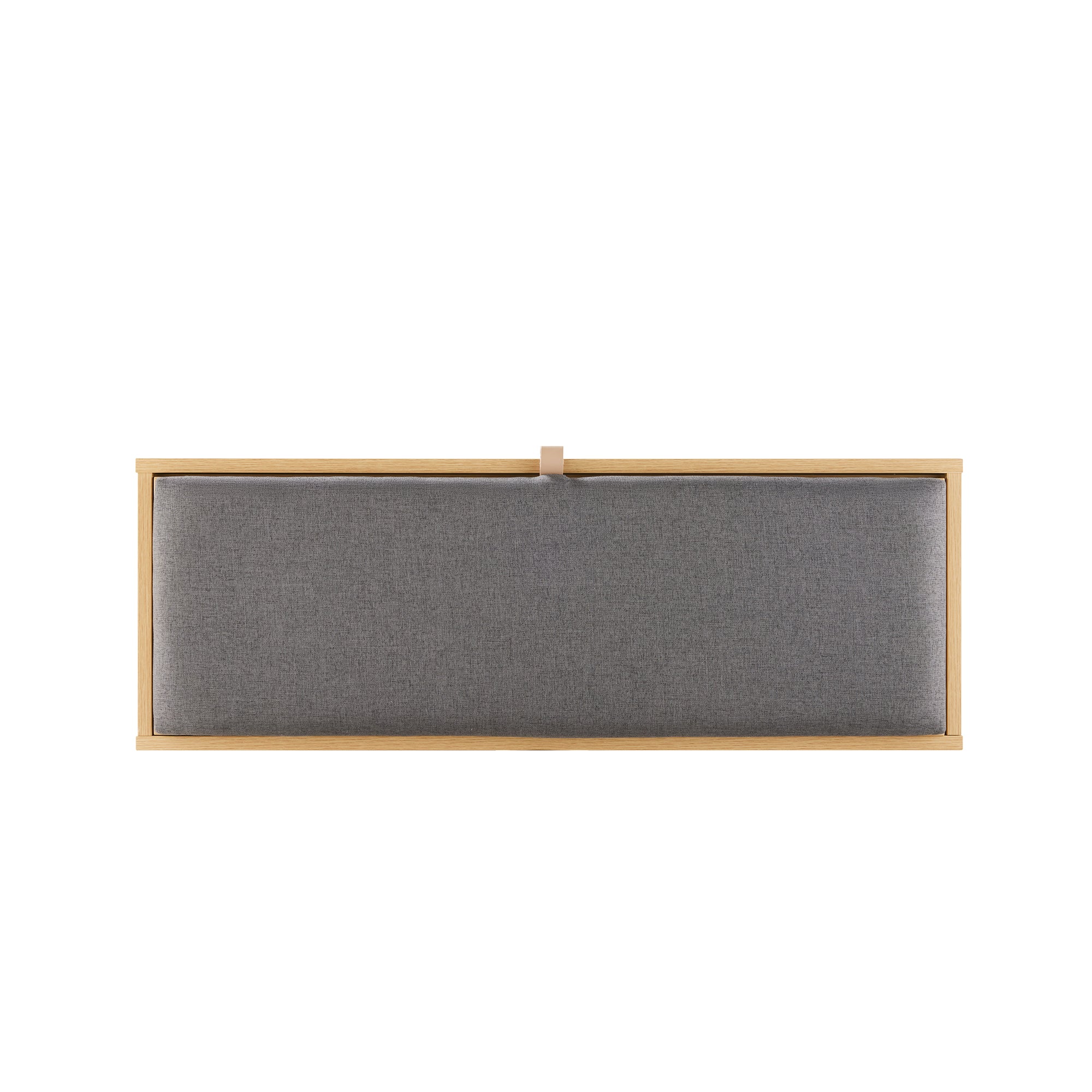 Paloma Accent Storage Bench in Natural Oak - Image 9