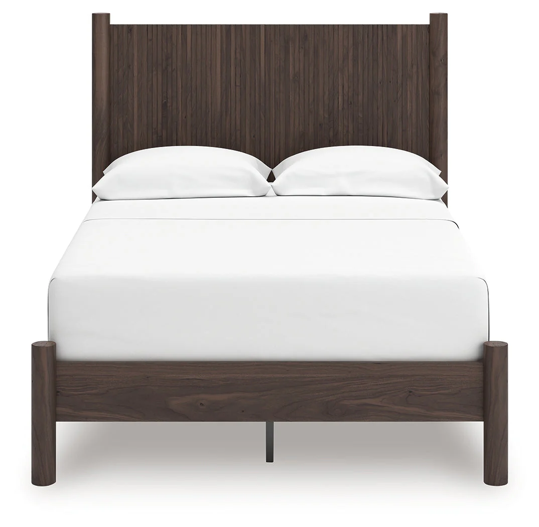 Pamytta Brown Full Panel Platform Bed - Image 3