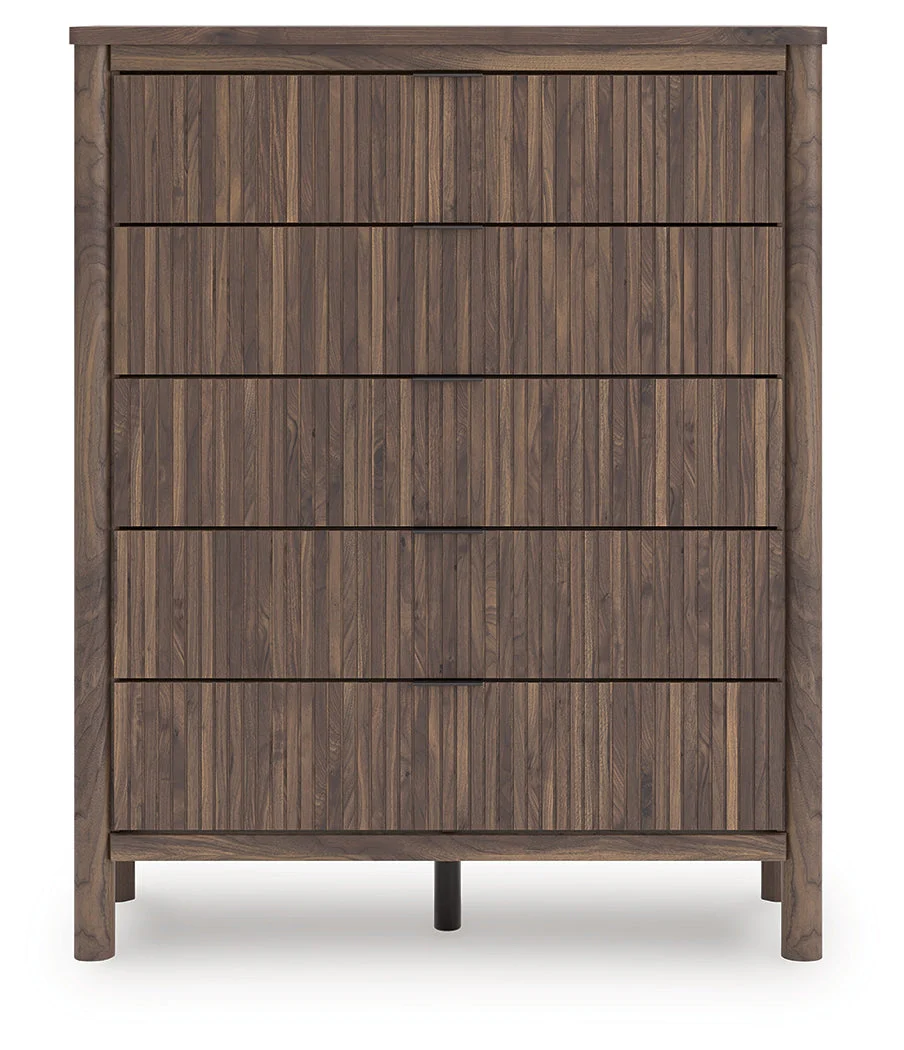 Pamytta Brown Wide Chest of Drawers - Image 6