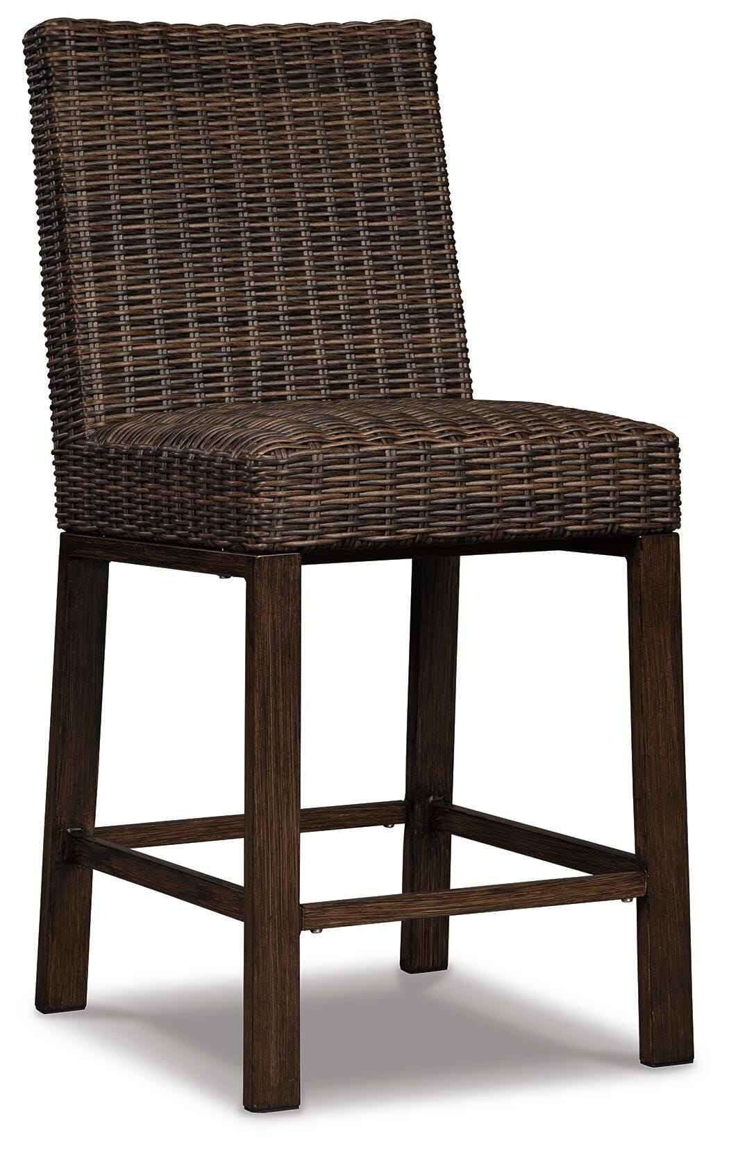 Paradise Trail Medium Brown Bar Stool (Set of 2) - Image 14