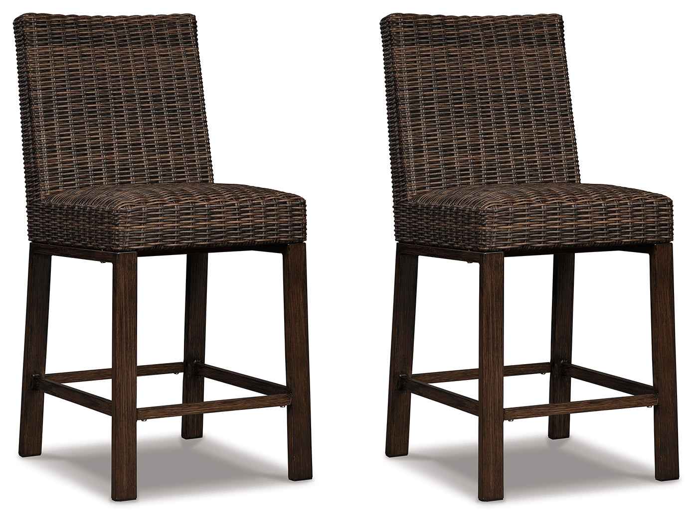 Paradise Trail Medium Brown Bar Stool (Set of 2) - Image 2