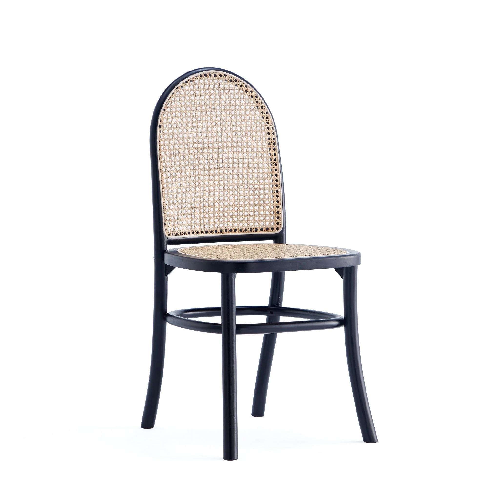 Paragon Dining Chair 2.0 in Black and Cane (set of 2) - Image 5